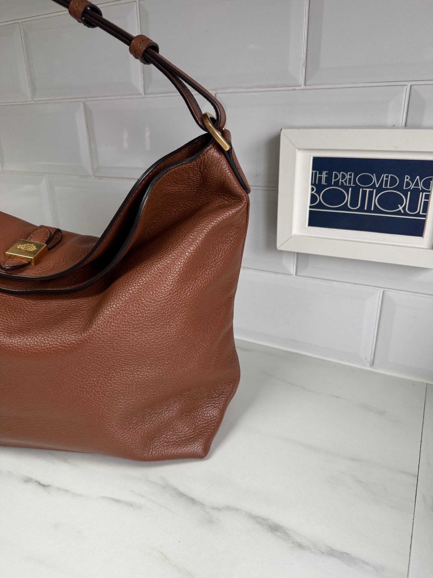 Mulberry Tessie Hobo - Oak