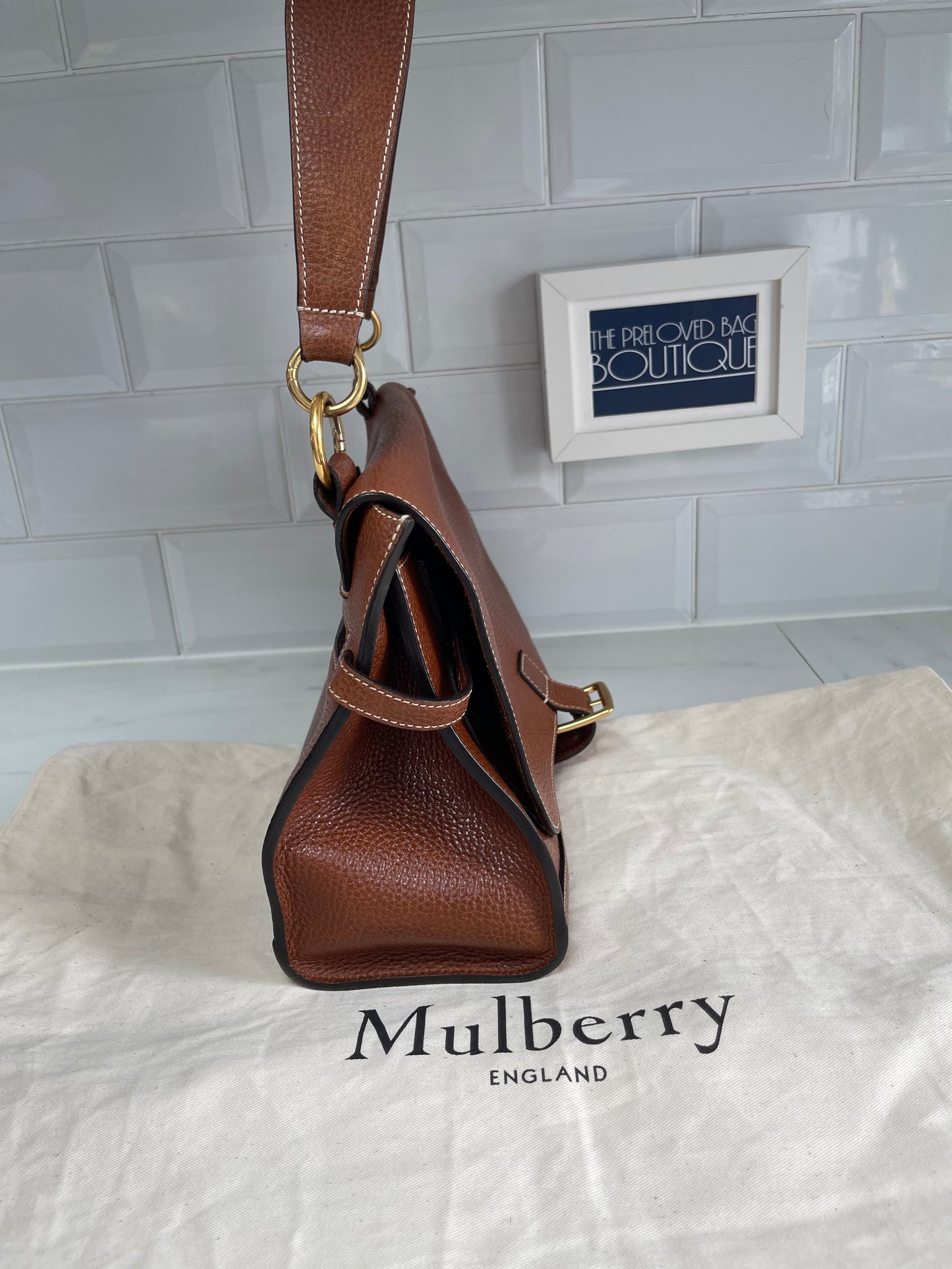 Mulberry Chiltern Satchel - Oak