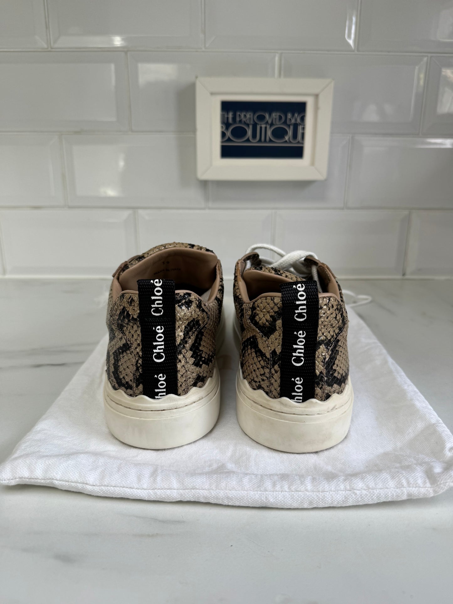 Chloé Trainers White, Grey and Black