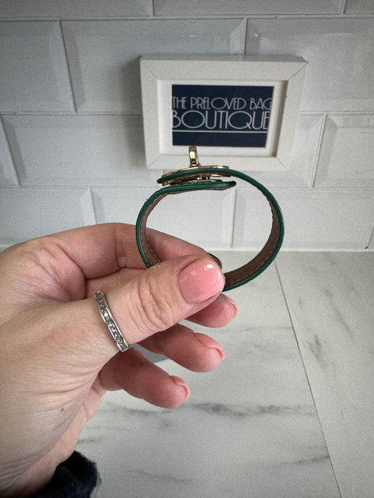 Mulberry Bayswater Leather Bracelet - Green