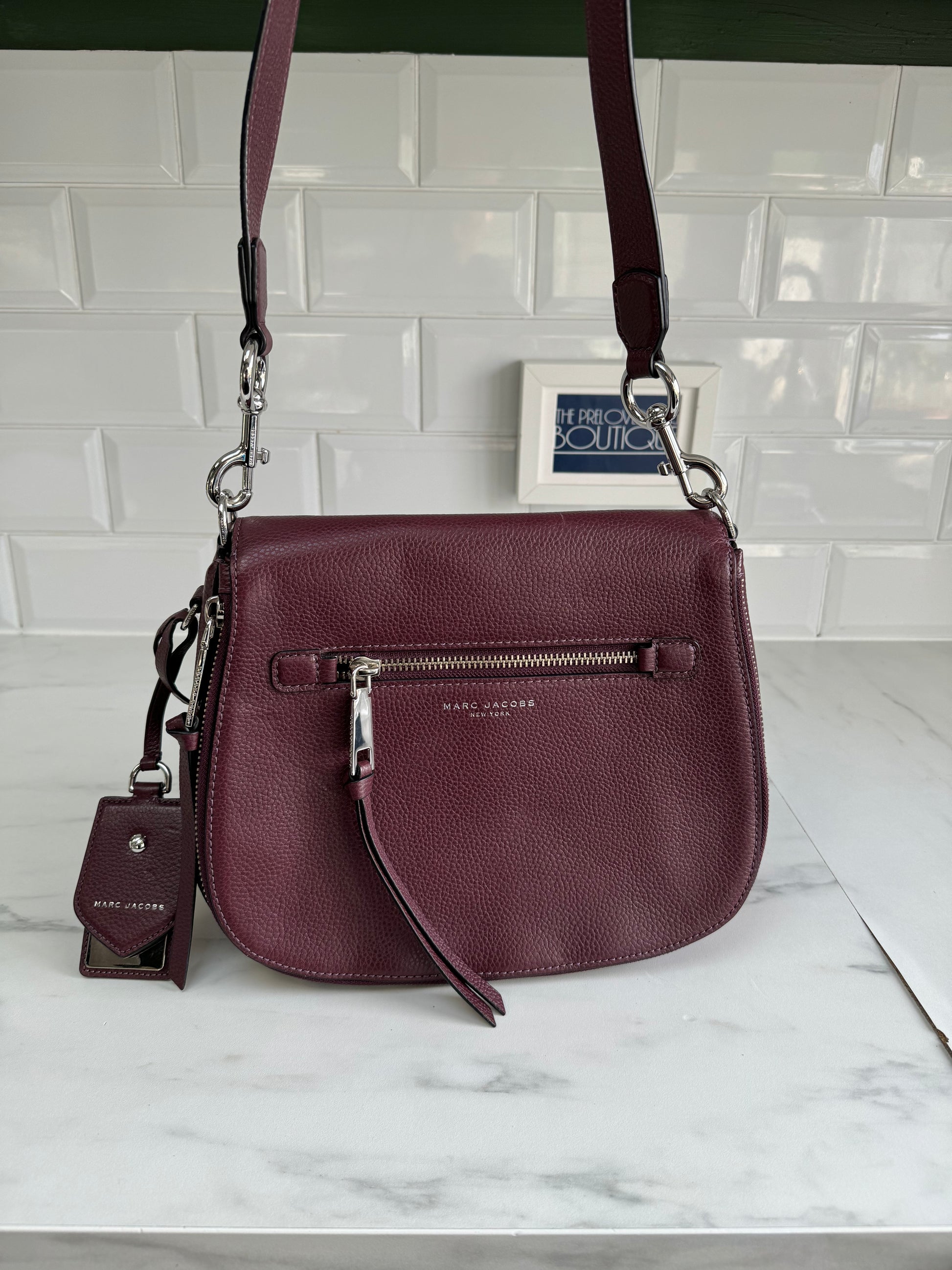 Marc jacobs recruit outlet nomad large saddle bag
