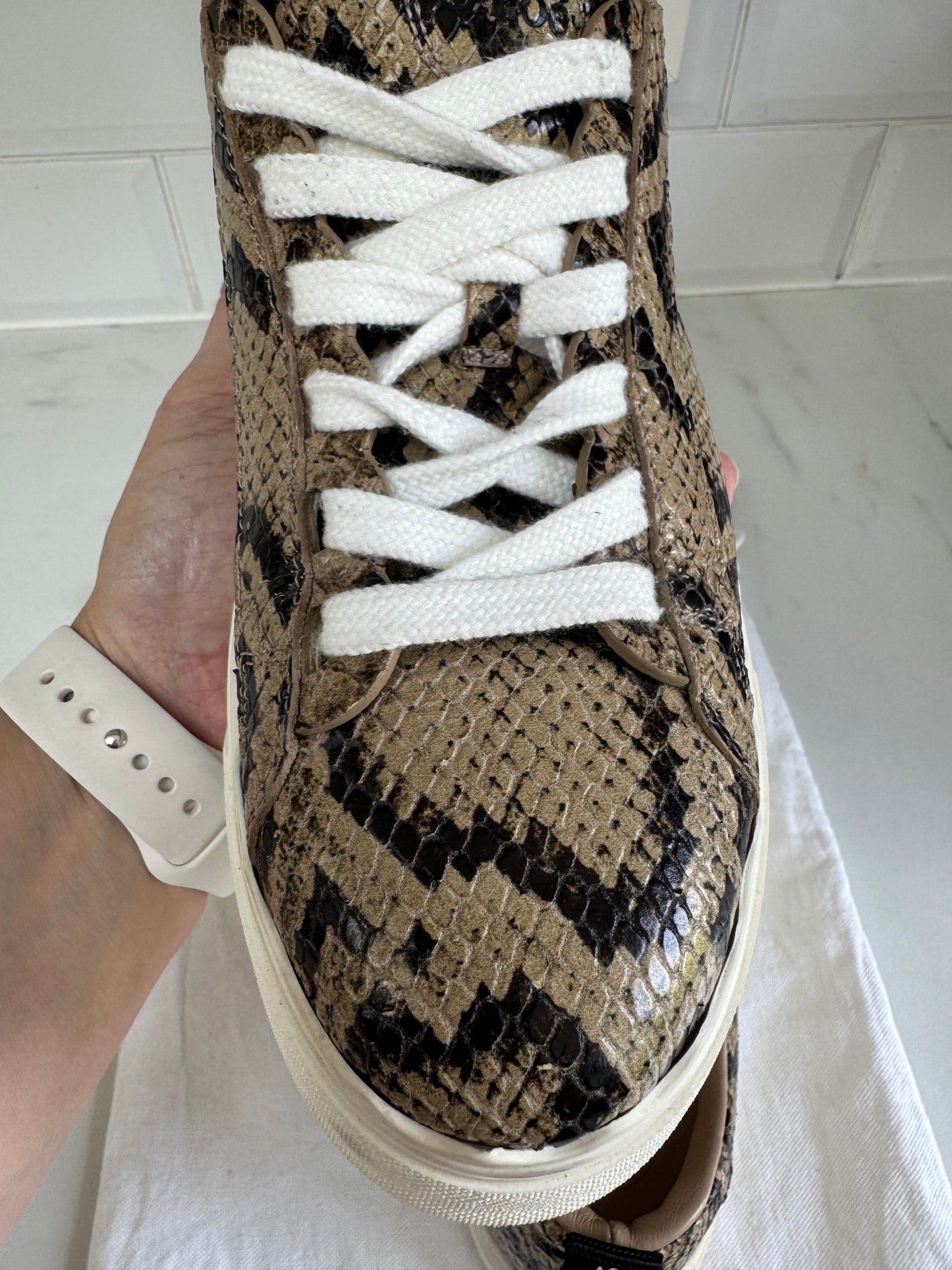Chloé Trainers White, Grey and Black