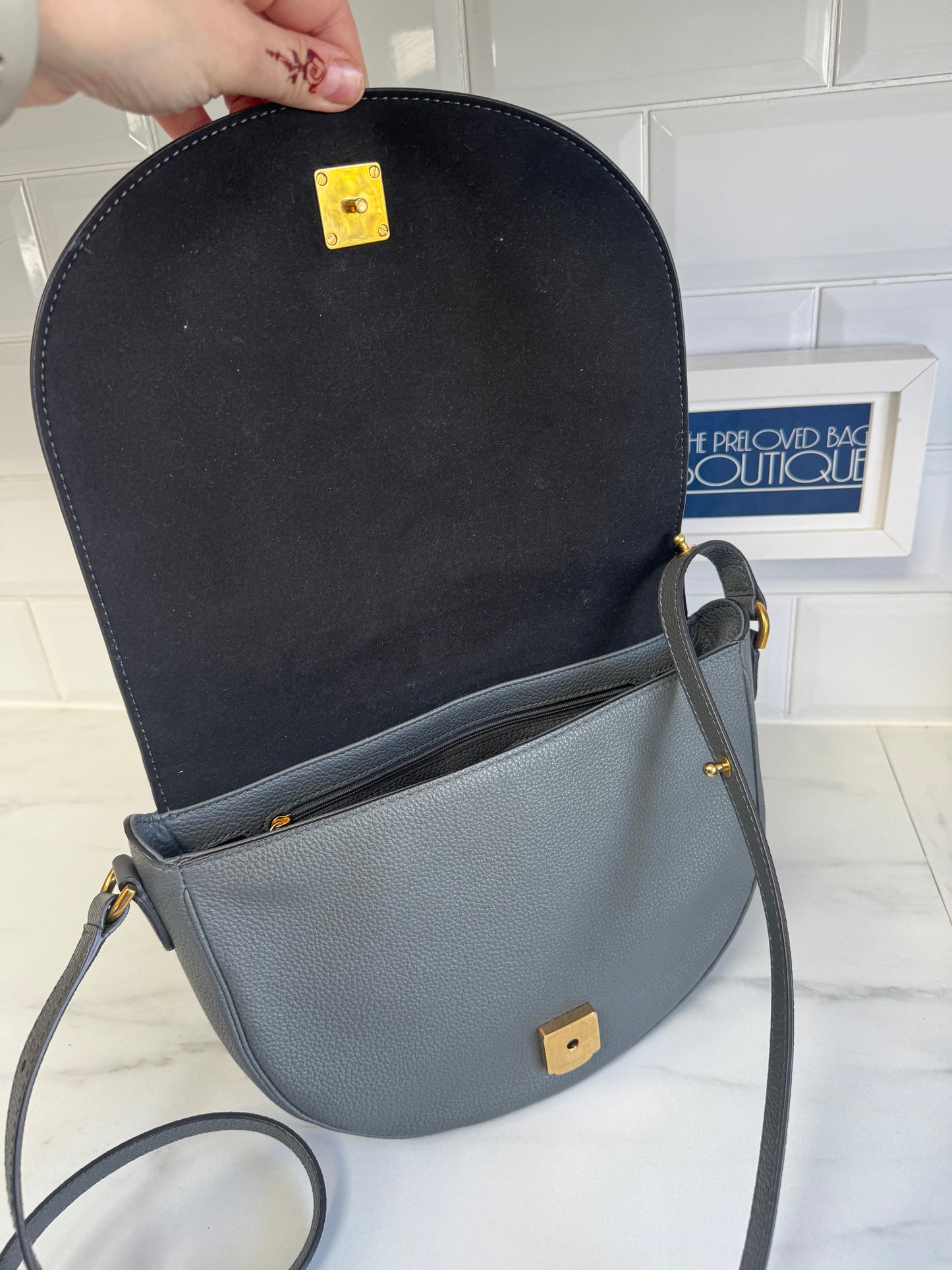 Mulberry Small Tessie Satchel - Grey