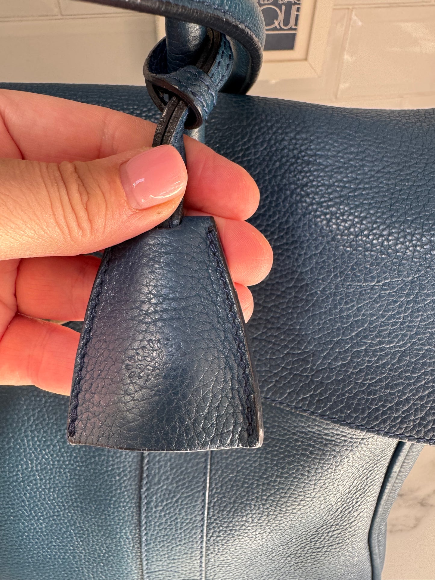 Mulberry Heritage Bayswater & Liner - Dark Blue