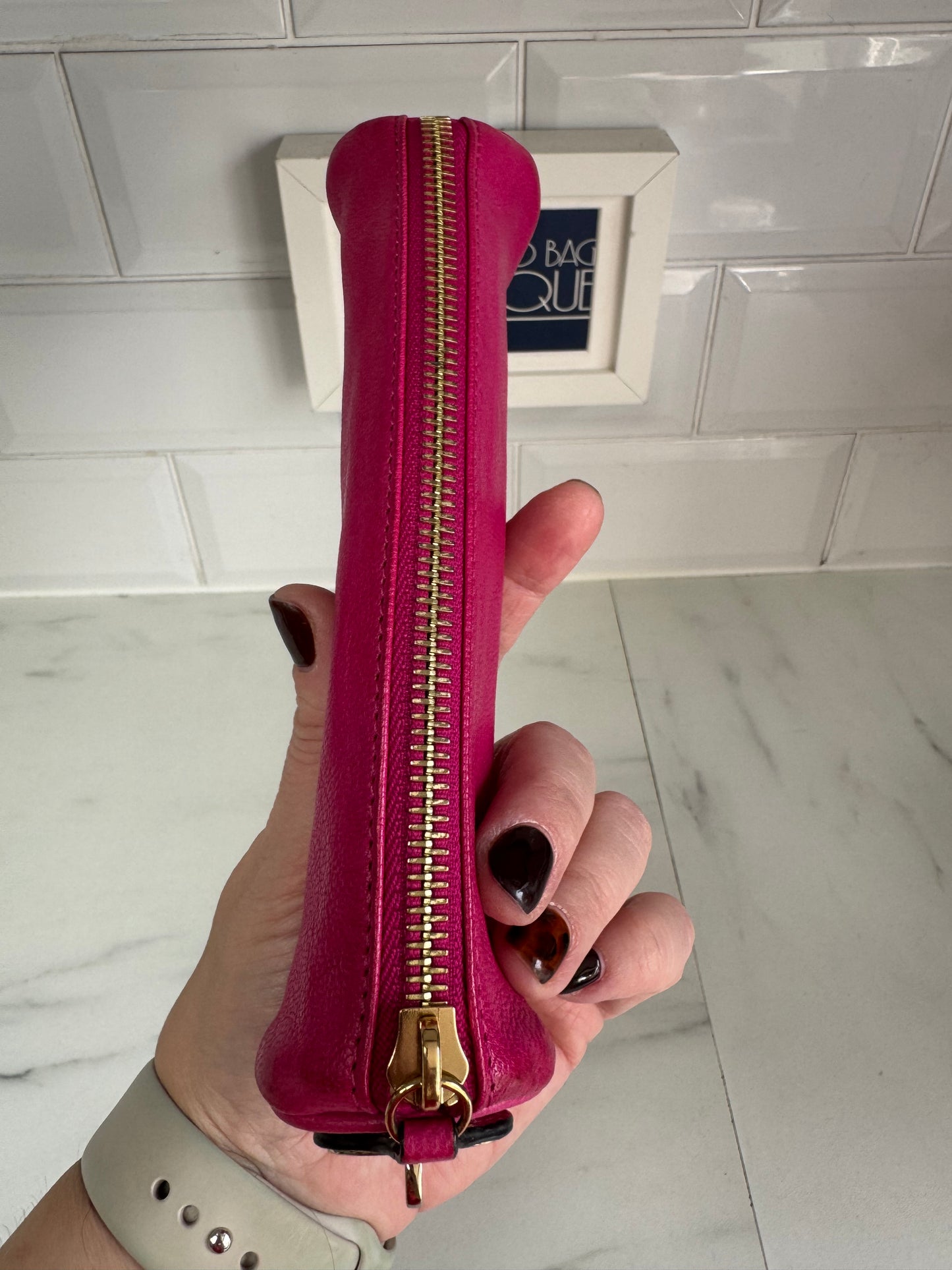 Mulberry Pencil Case/Make up Bag - Pink