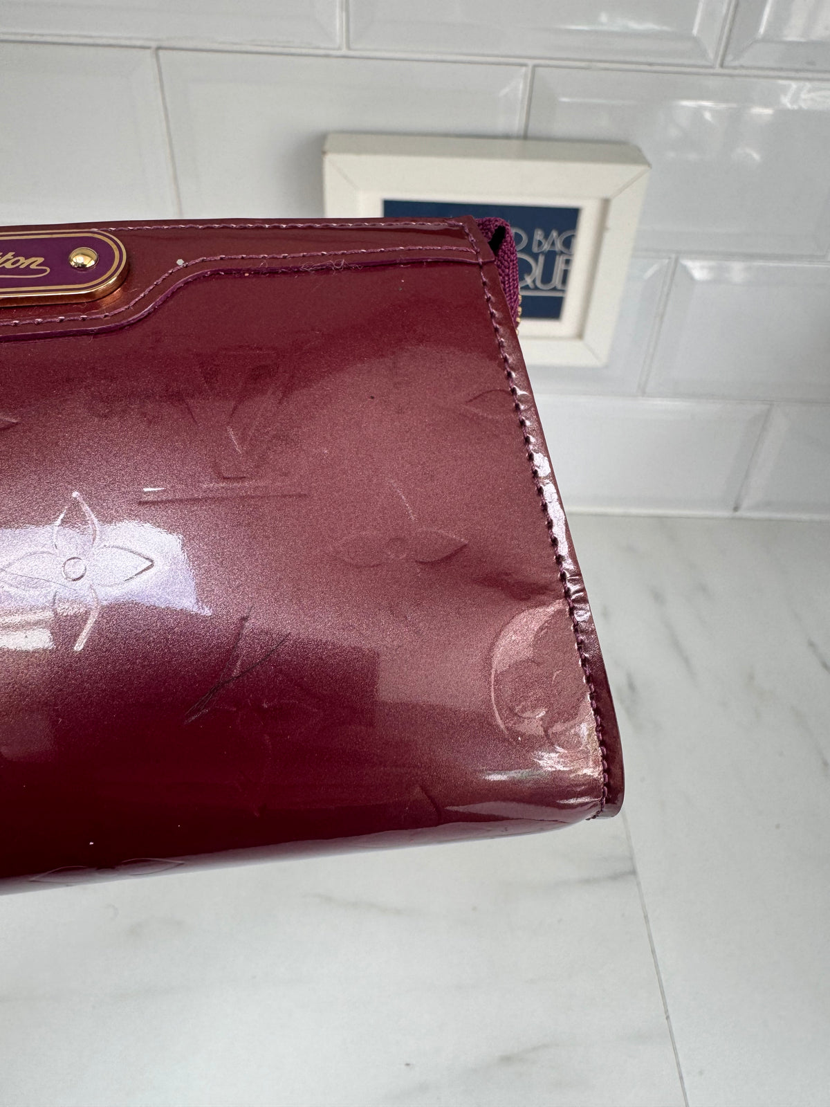 Louis Vuitton Zipped Cosmetic Pouch Trousse - Violette Vernis