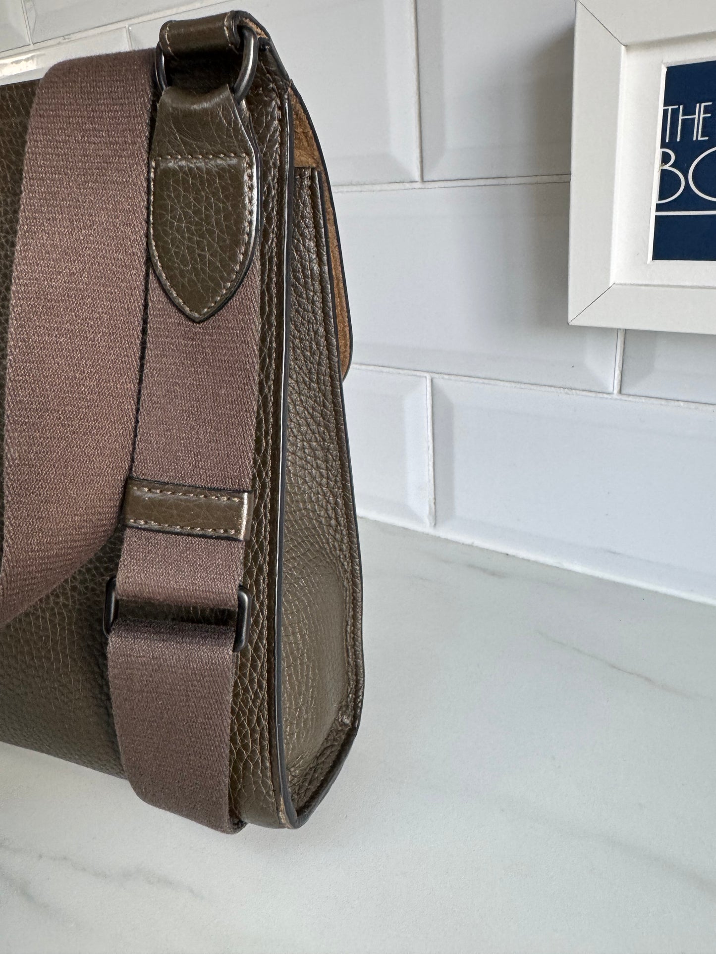 Mulberry Small Antony - Dark Palm