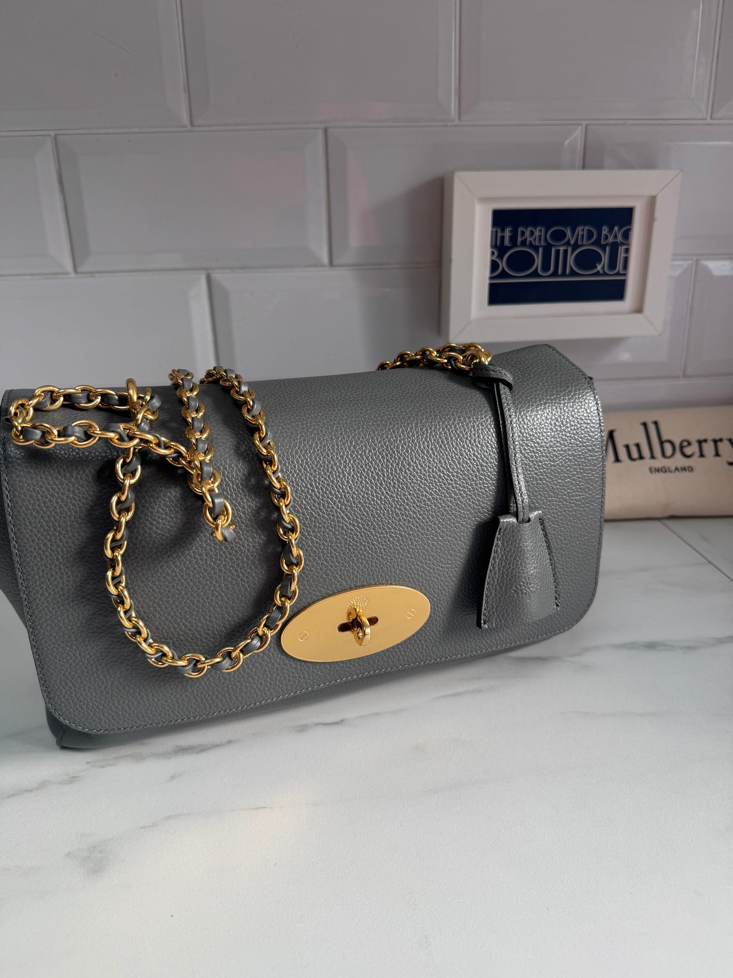 Mulberry Medium Lily - Charcoal