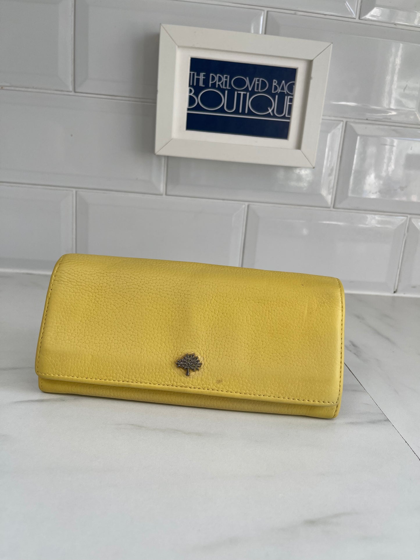 Mulberry Continental Wallet - Yellow