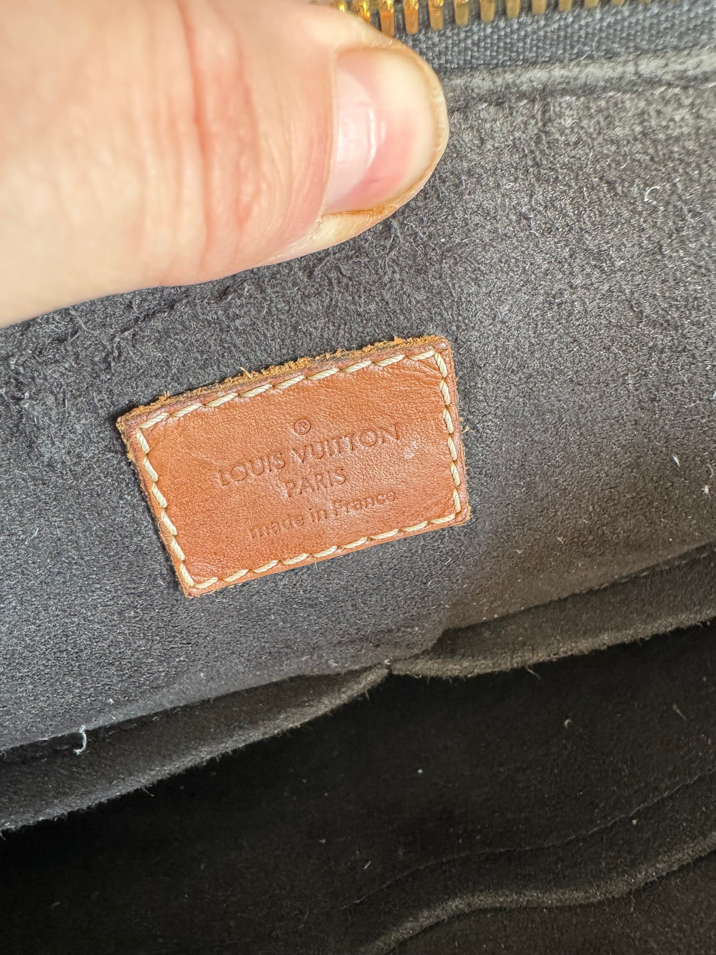 Louis Vuitton Pallas Noir Shoulder Bag - Monogram Brown
