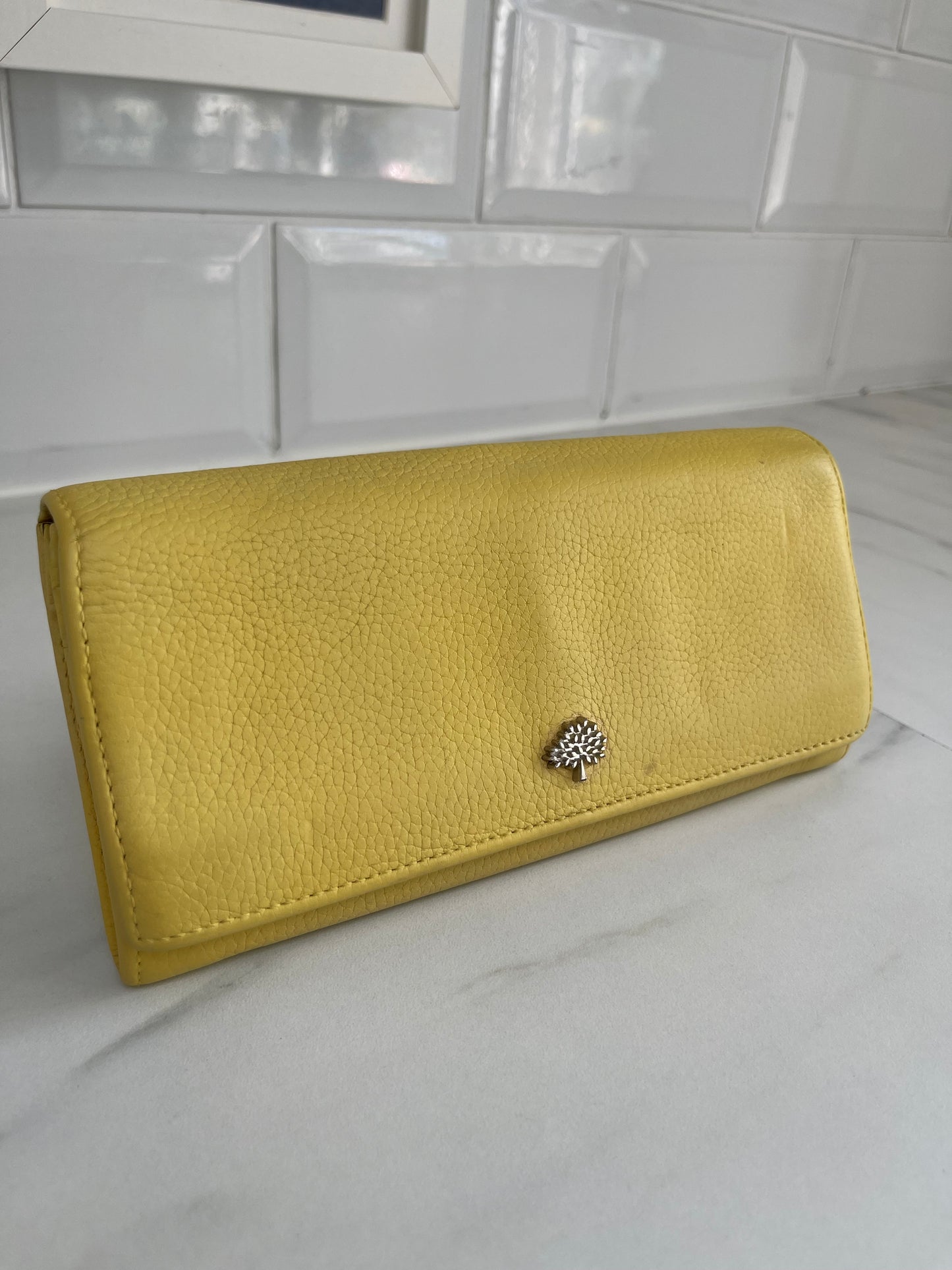 Mulberry Continental Wallet - Yellow