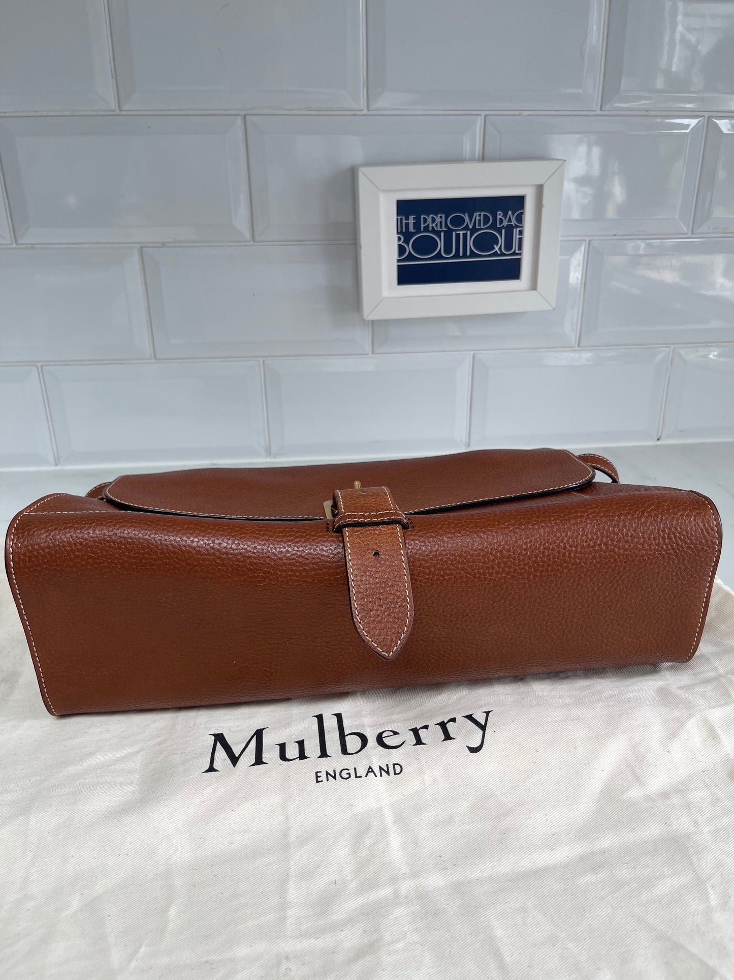 Mulberry Chiltern Satchel - Oak