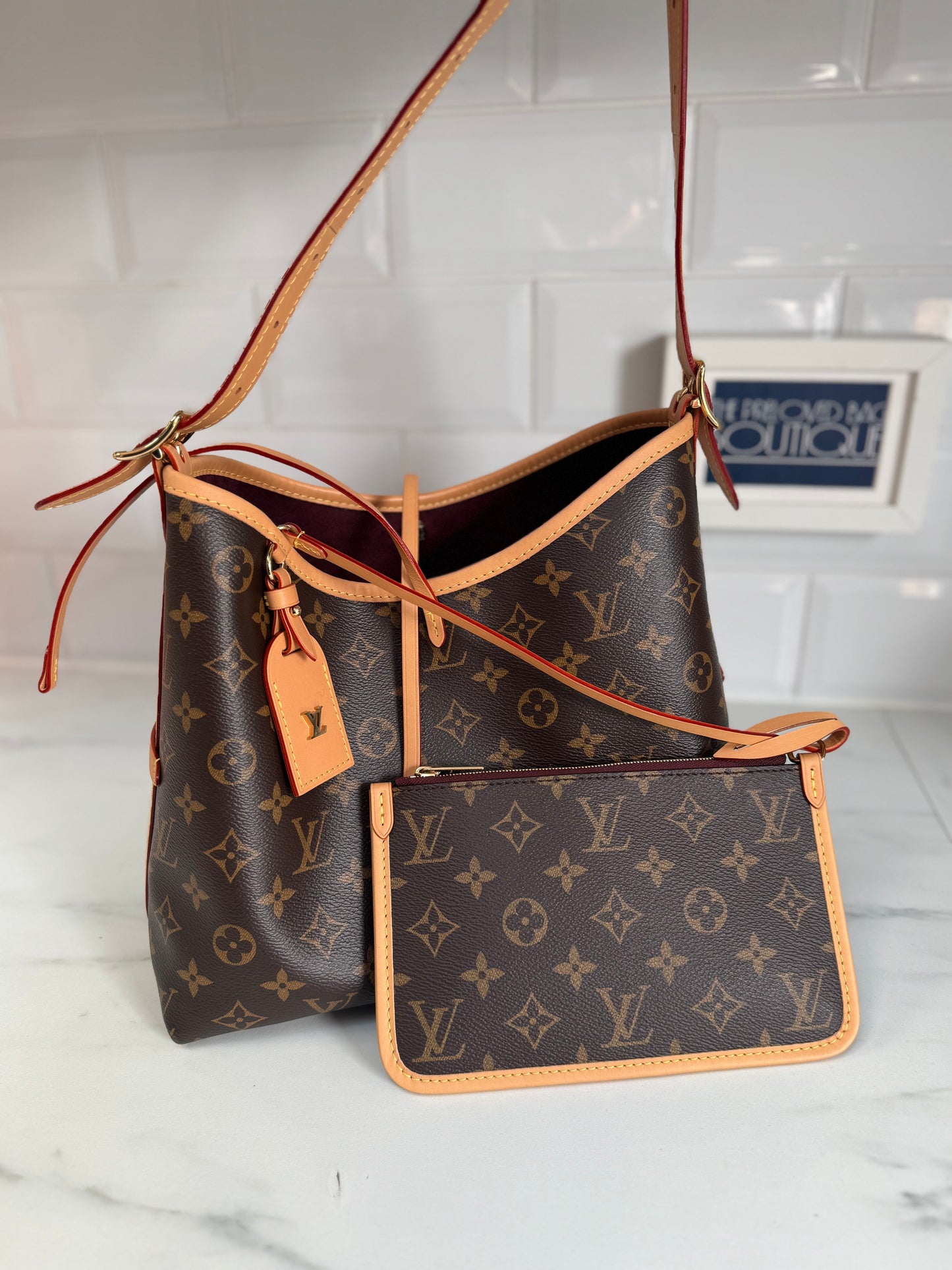 Louis Vuitton Carryall PM - Brown Monogram