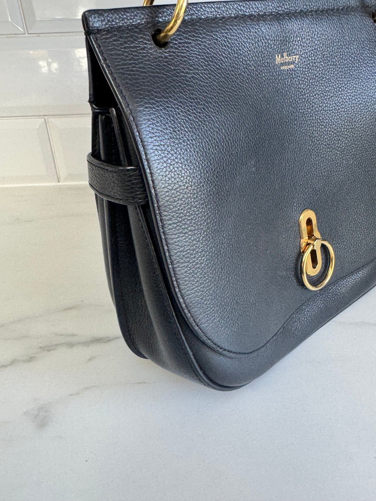Mulberry Large Amberley - Black