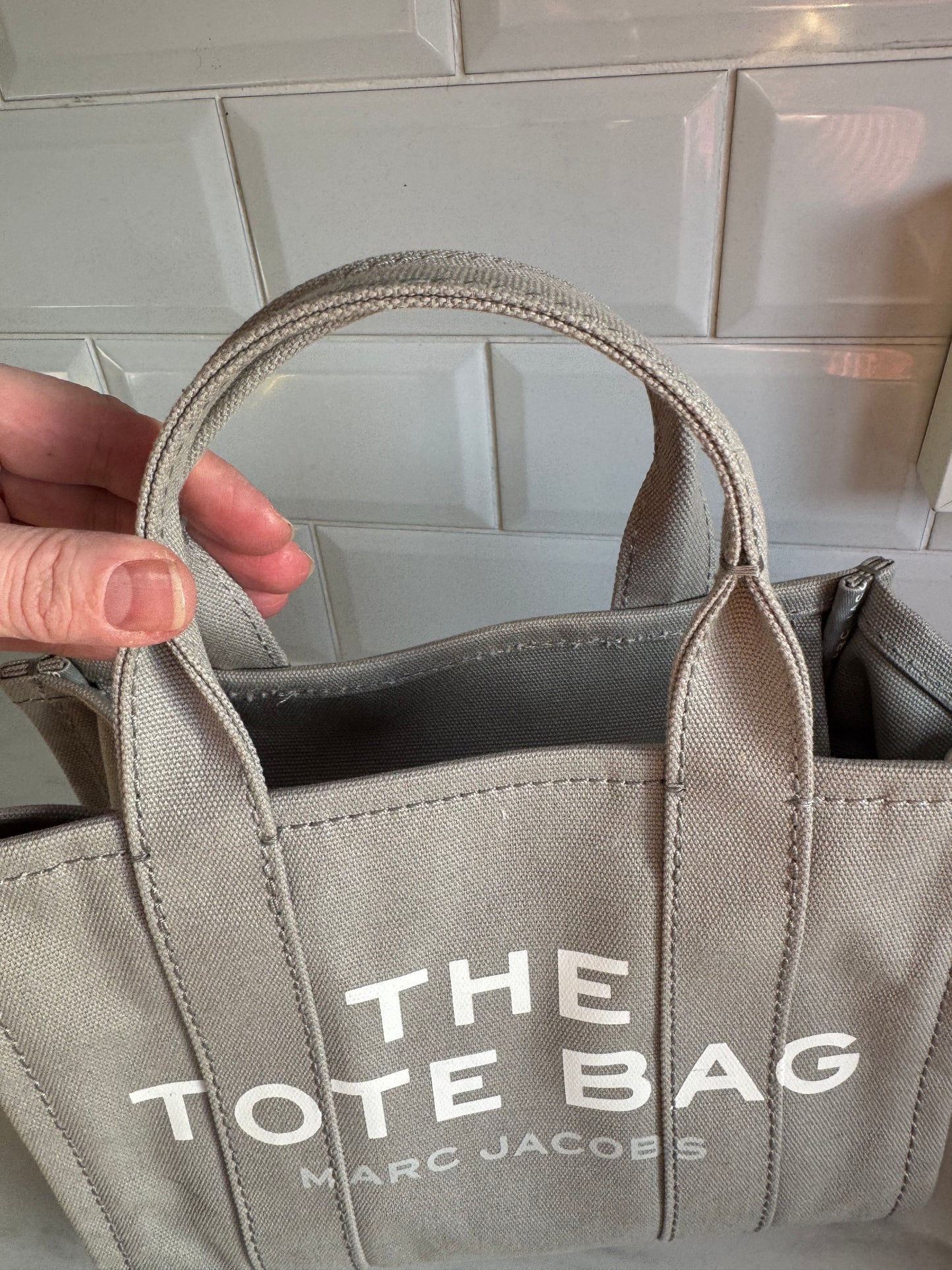 Marc jacobs “The Small” Tote Bag - Grey