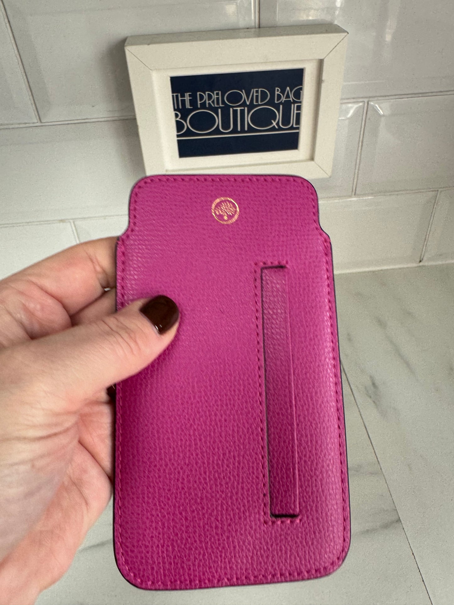 Mulberry Glasses Pouch - Pink