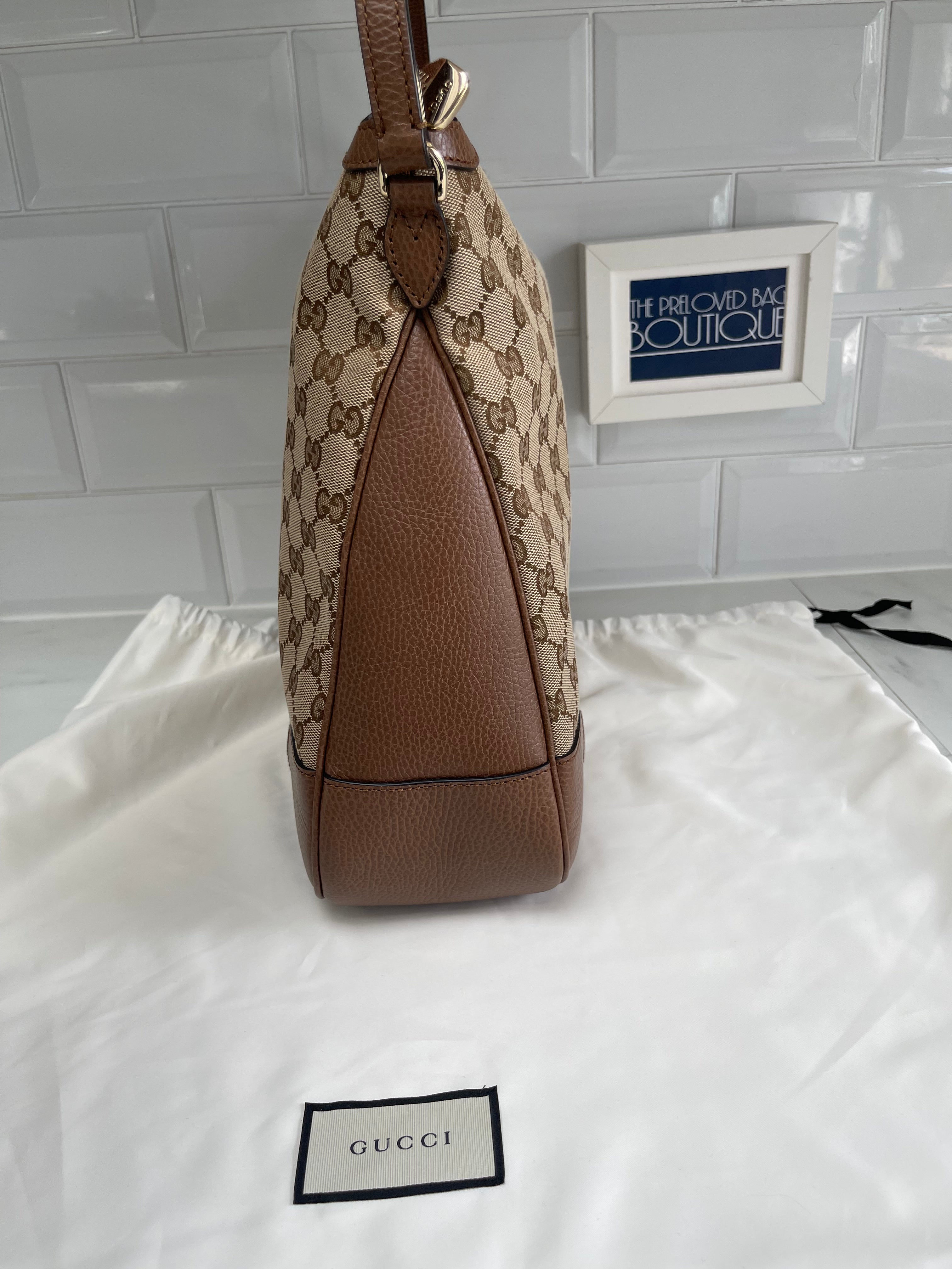 Guccissima hot sale hobo bag