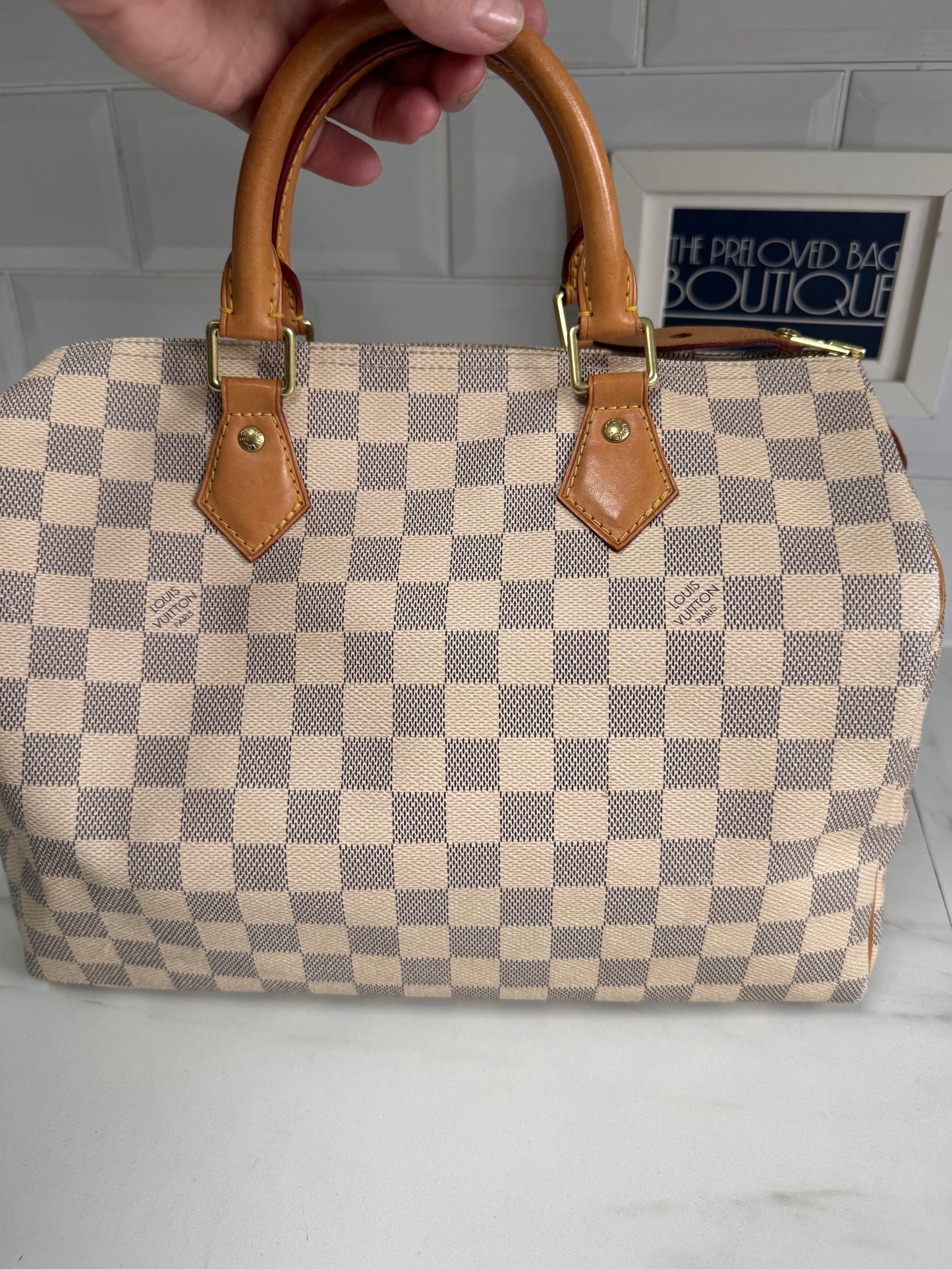 Louis Vuitton Speedy 30 - Damier Azure