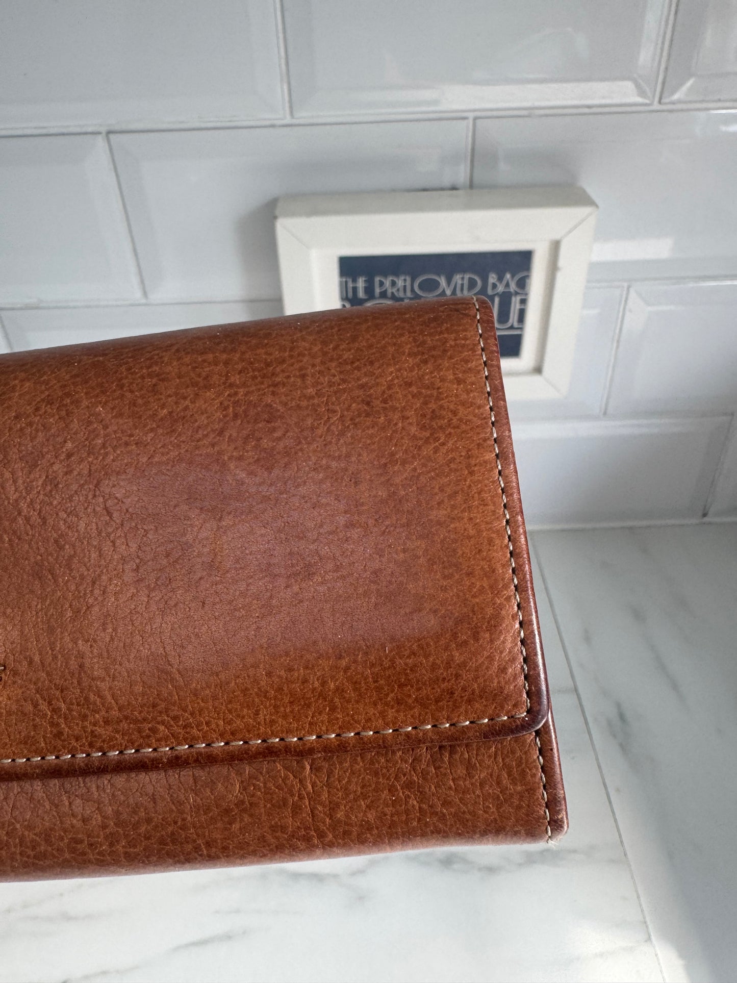 Mulberry Continental Tree Wallet - Oak