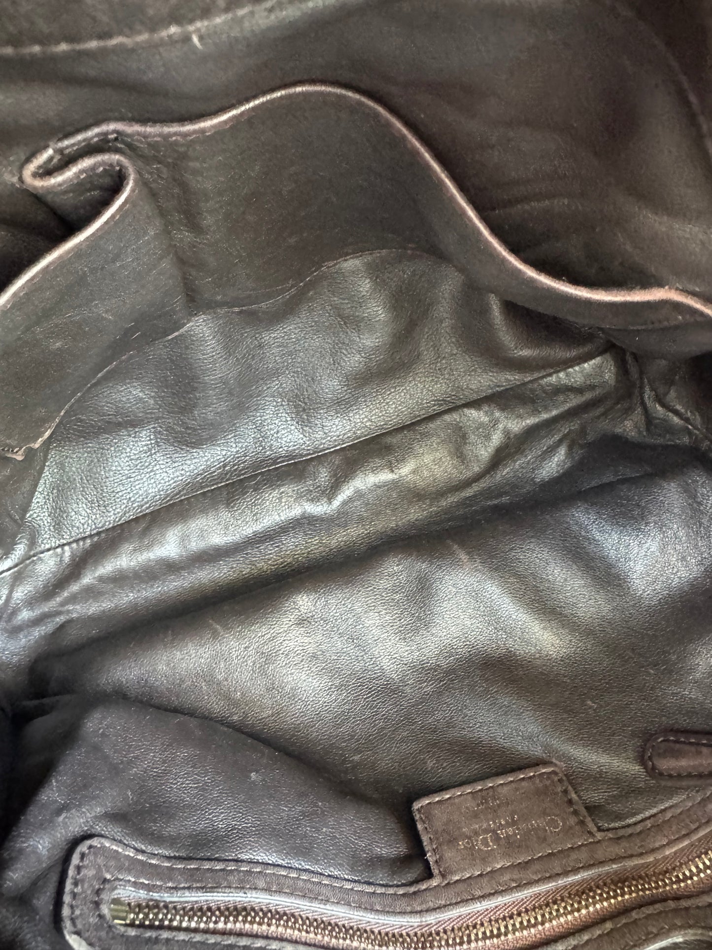 Christian Dior Libertine Hobo - Chocolate Brown
