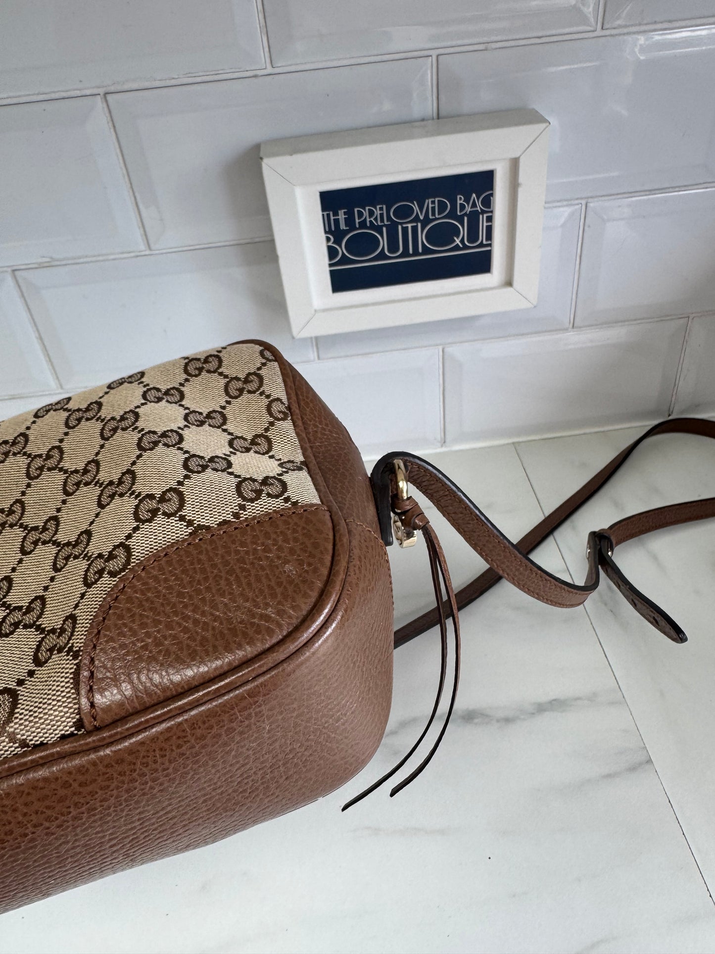 Gucci Bree Crossbody - Brown