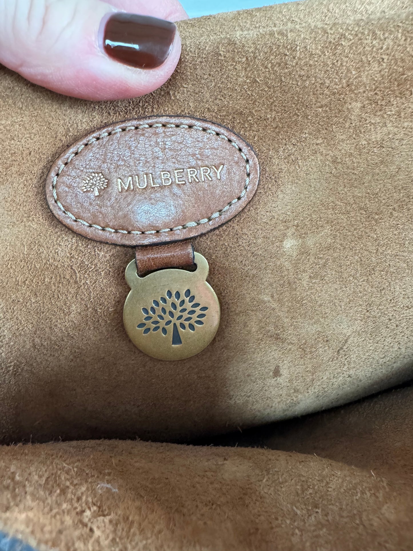 Mulberry Large Antony/Messenger -Oak