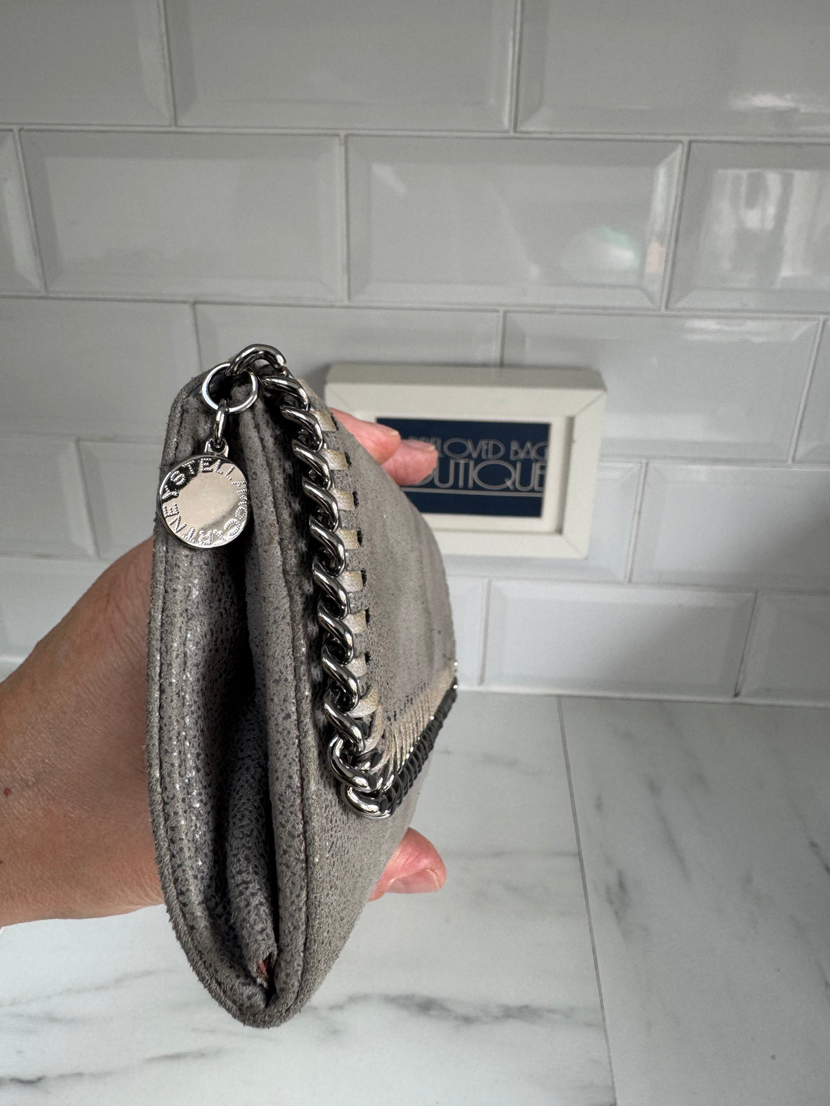 Stella McCartney Falabella Purse - Grey
