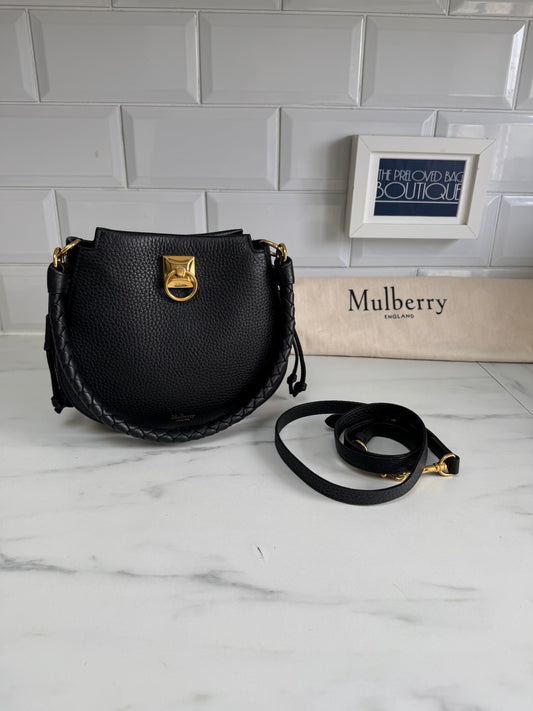 Mulberry Mini Iris Hobo - Black