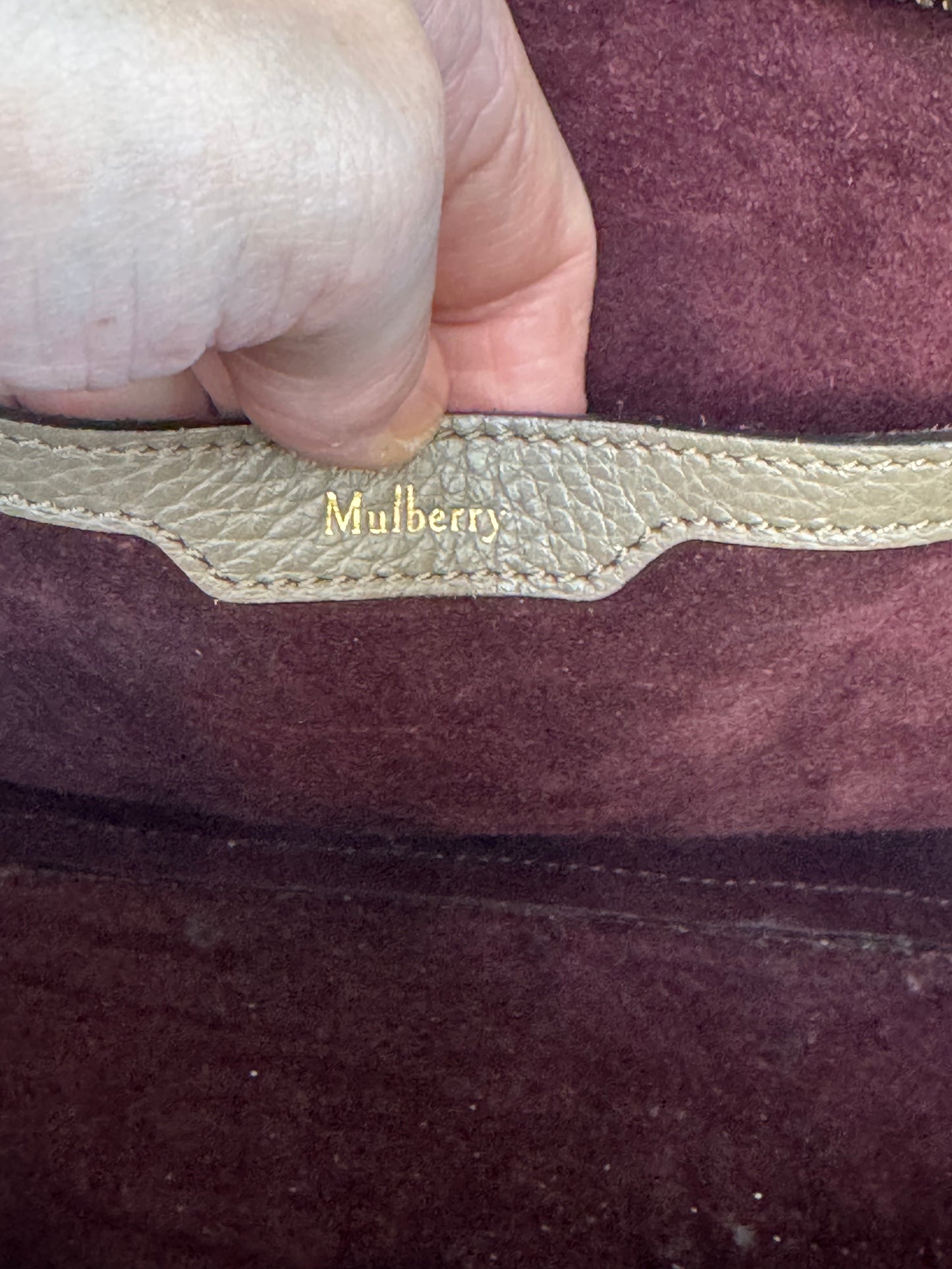 Mulberry Small Belted Bayswater - Clay