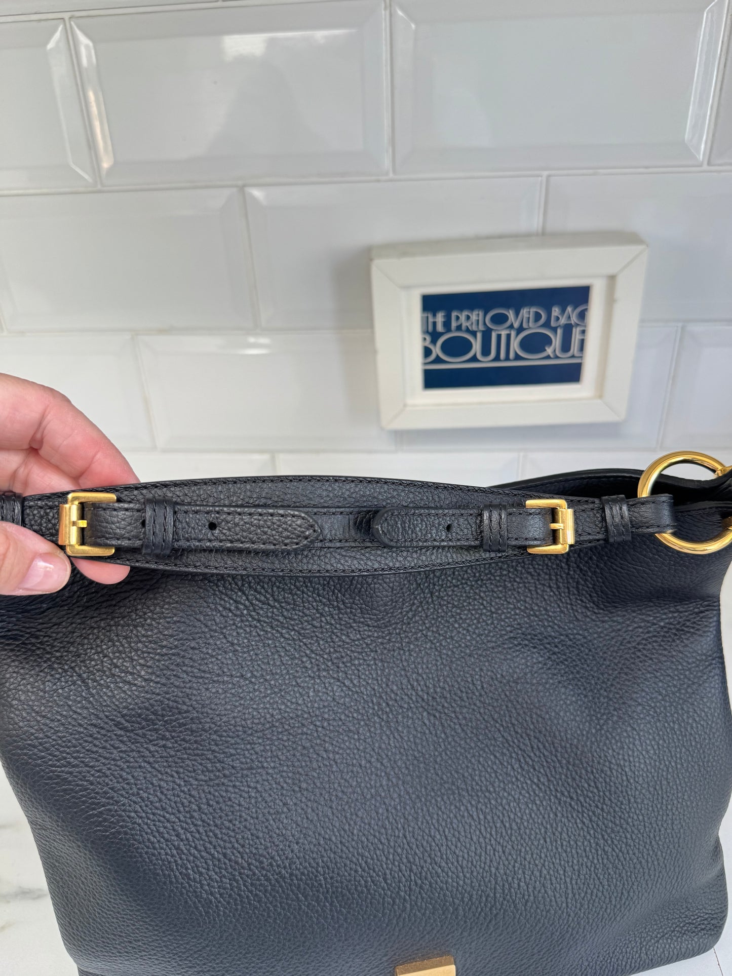 Mulberry Freya Shoulder Bag - Black