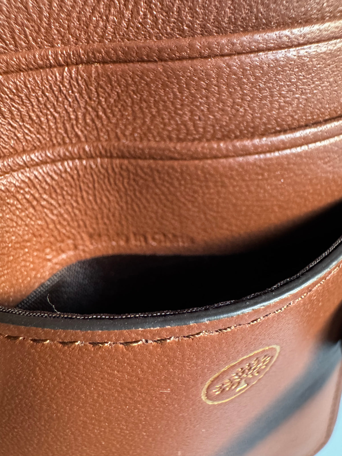 Mulberry Postman’s Lock Pocket Book - Oak