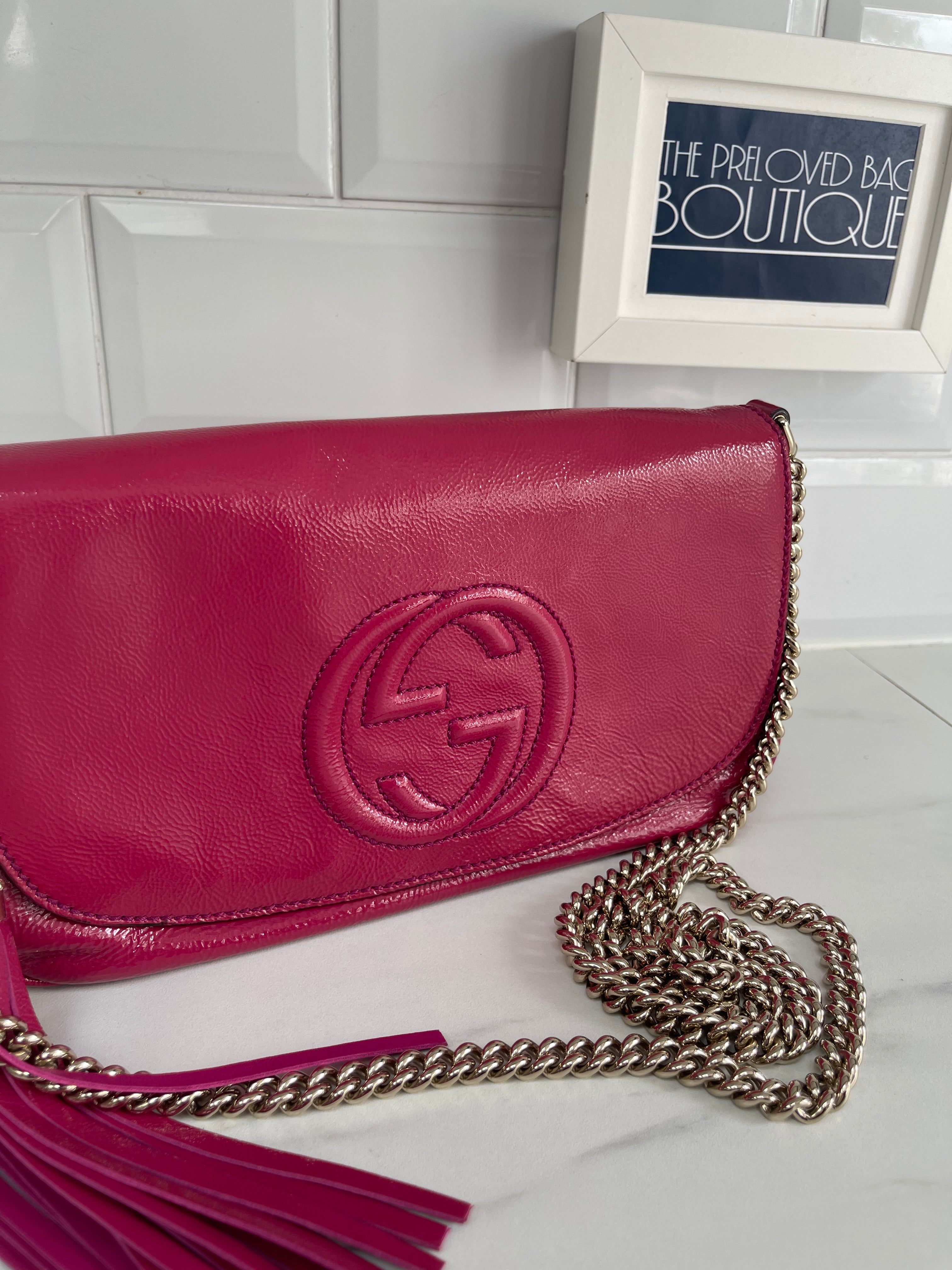 Gucci Soho Long Flap Pink