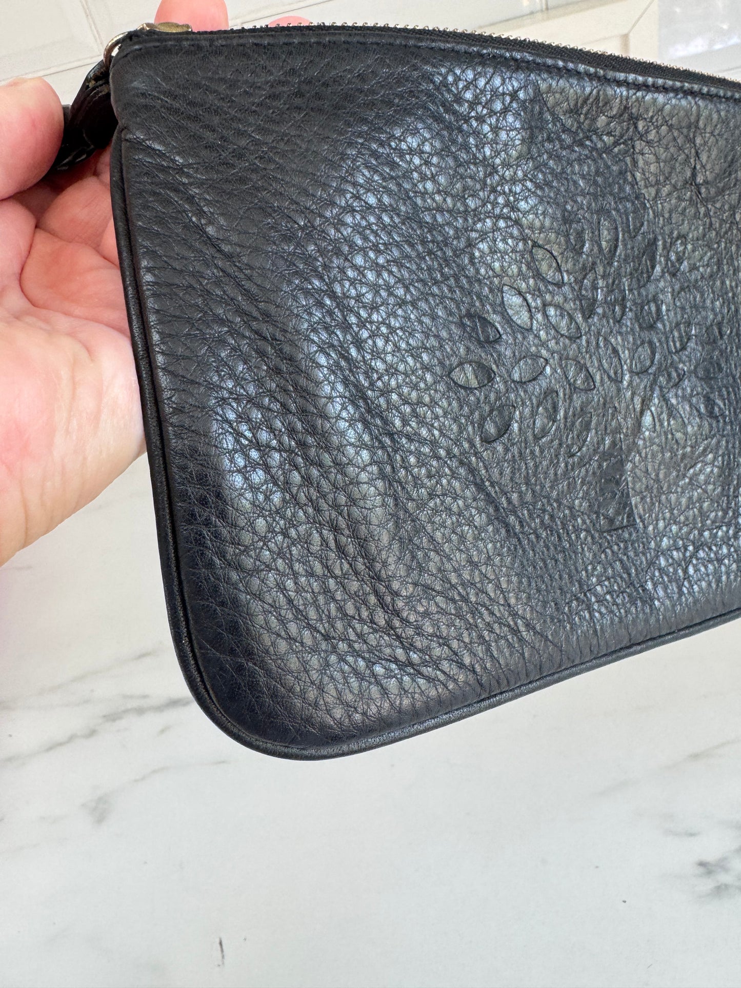 Mulberry Effie Wristlet Pouch - Black
