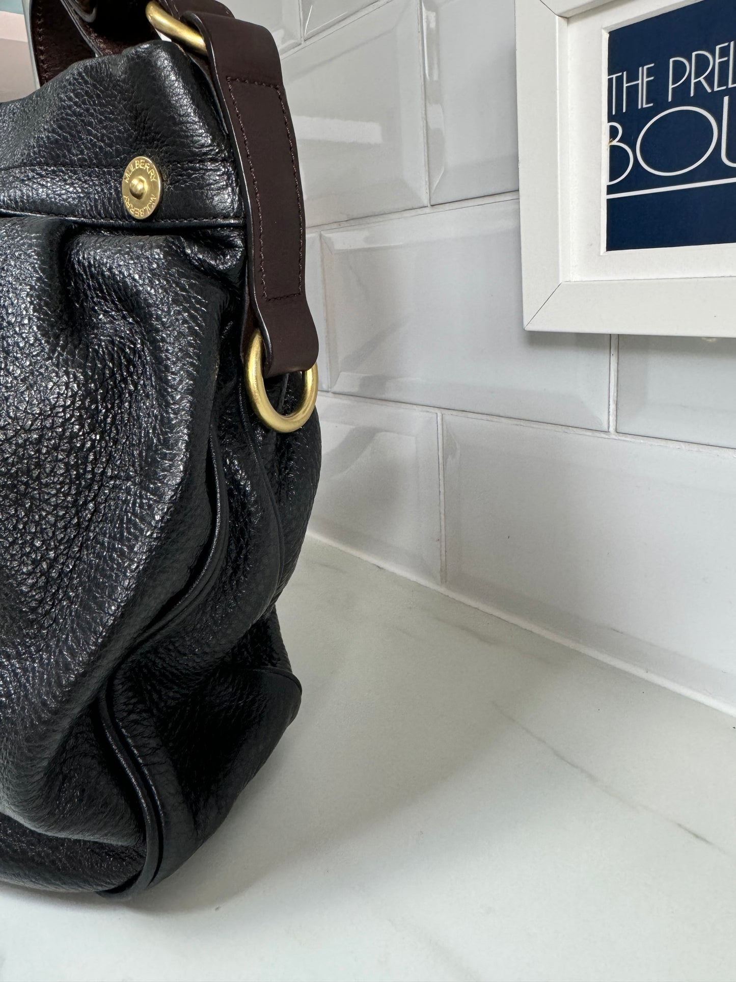 Mulberry Mitzy Messenger - Black