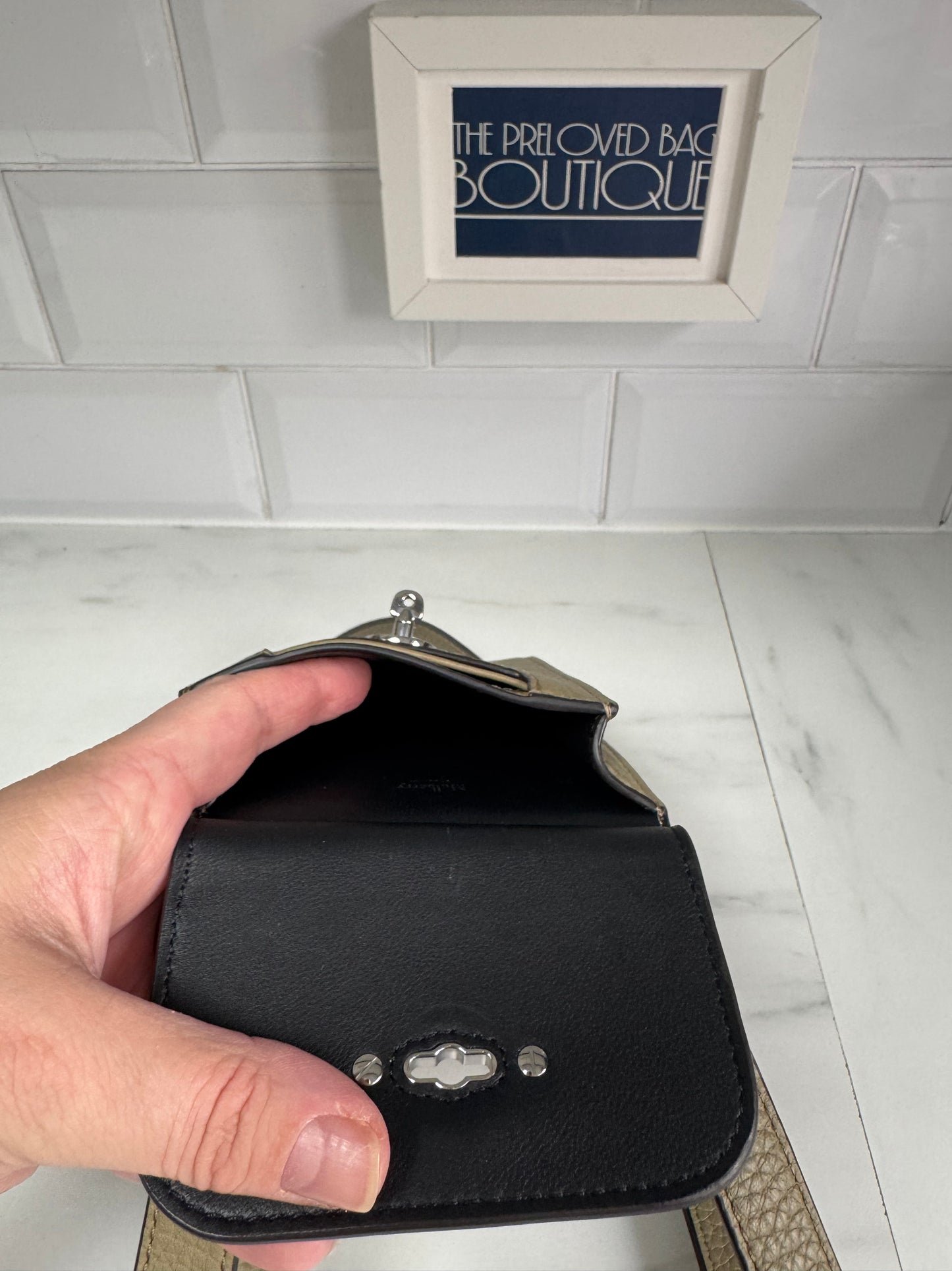 Mulberry Mini Antony - Summer Khaki