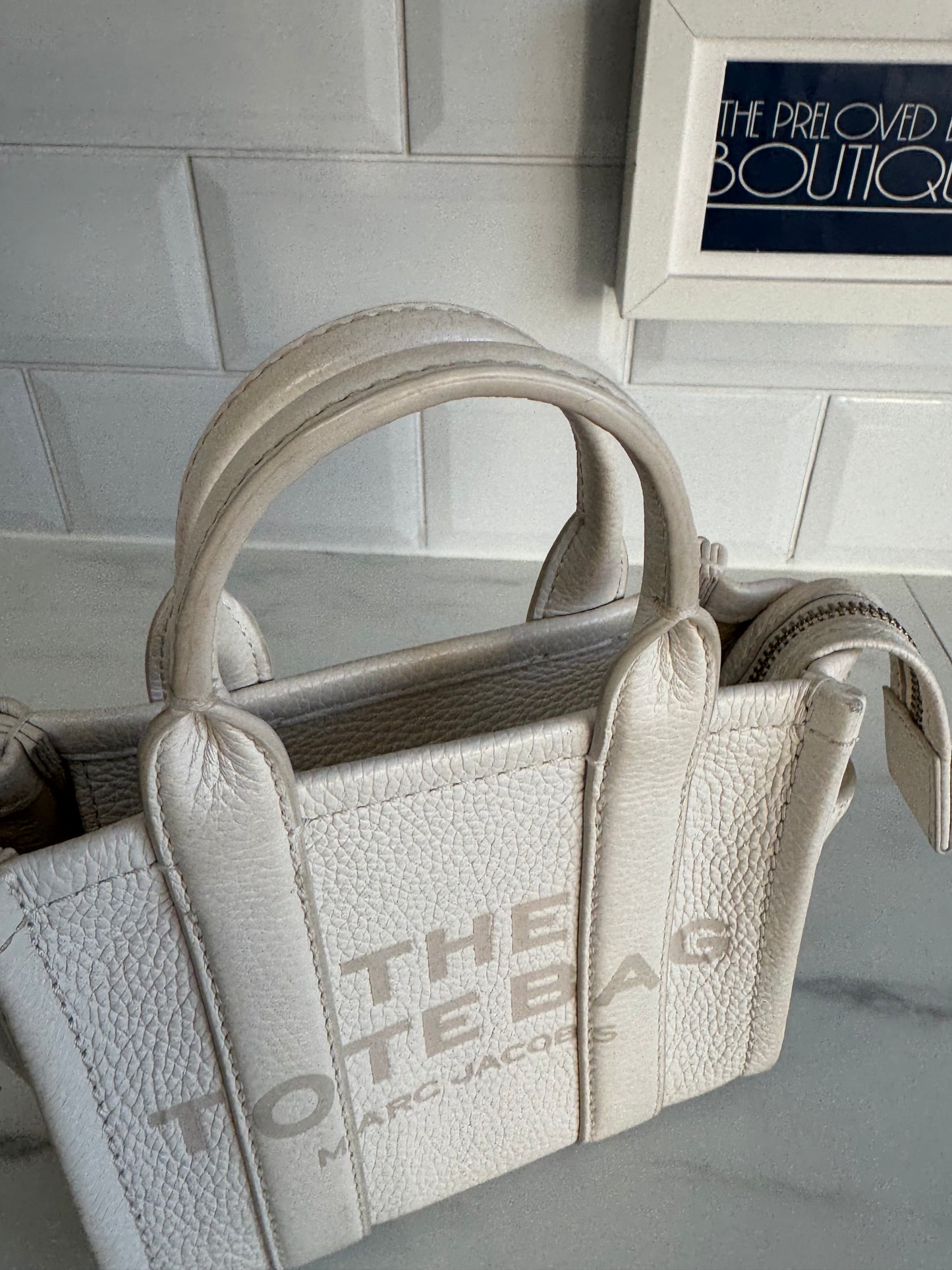 Marc Jacobs Micro Tote Bag - White