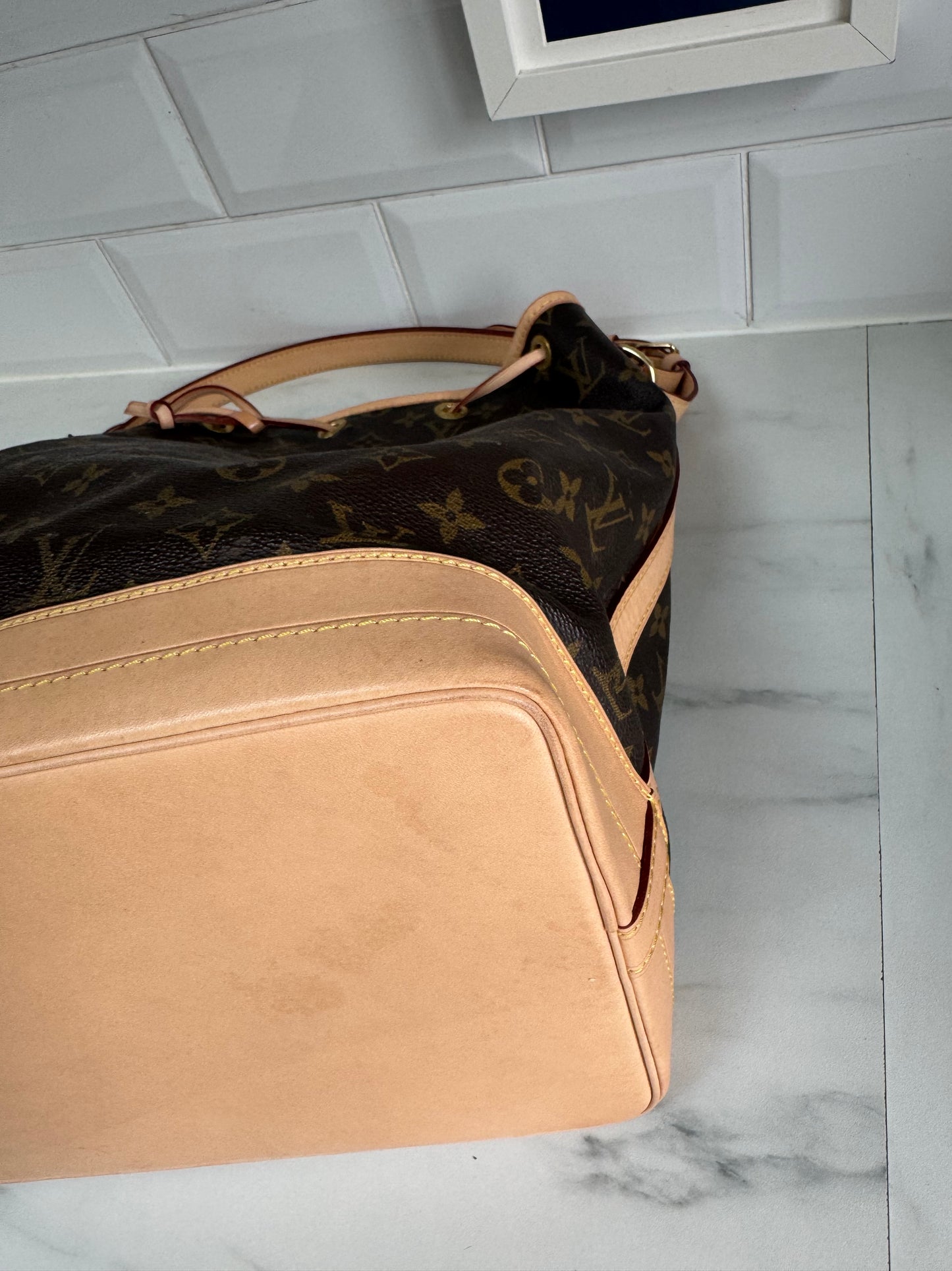 Louis Vuitton GM Noe Bucket Bag - Brown Monogram