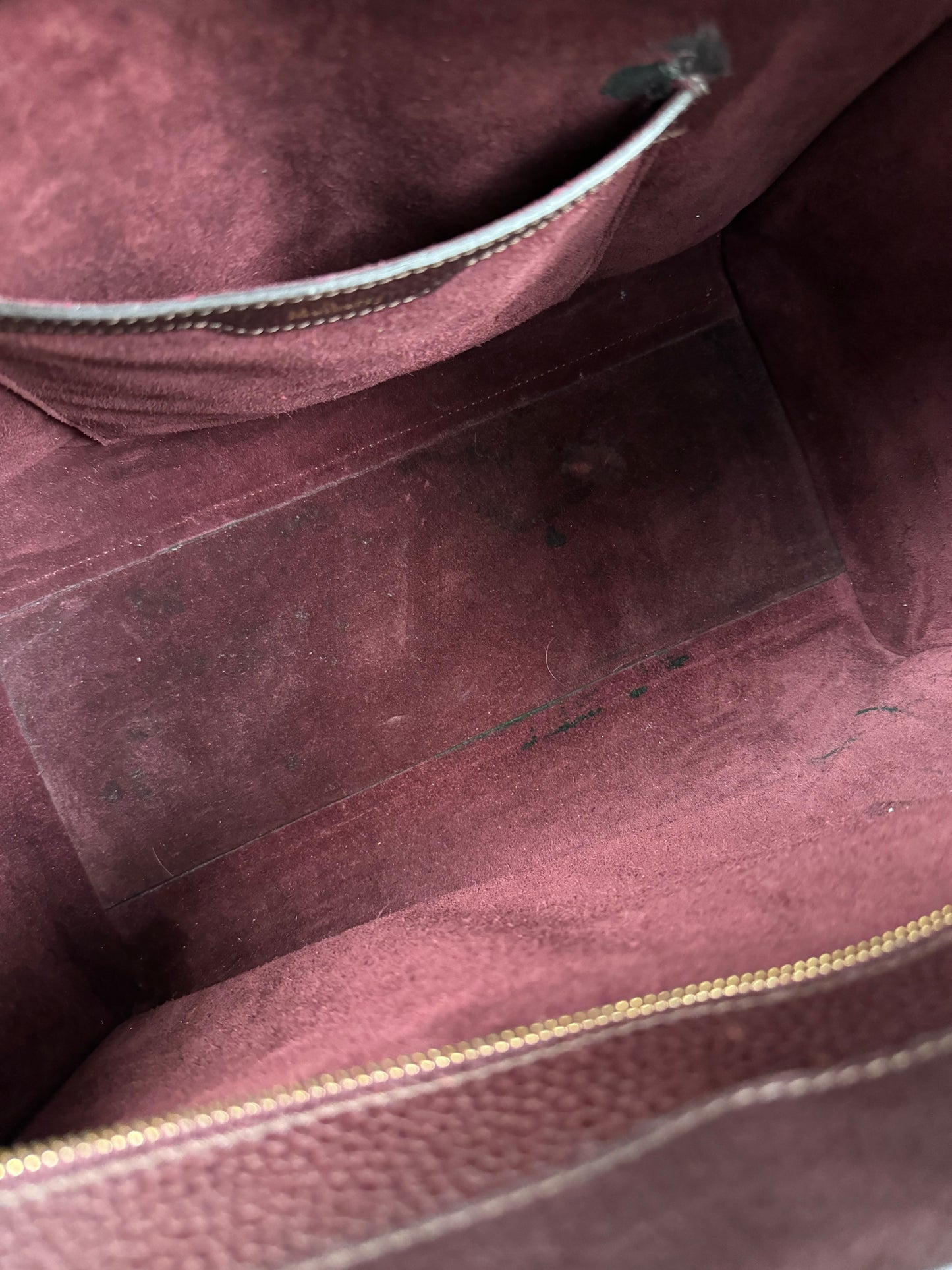 Mulberry Large Zipped Bayswater - Oxblood