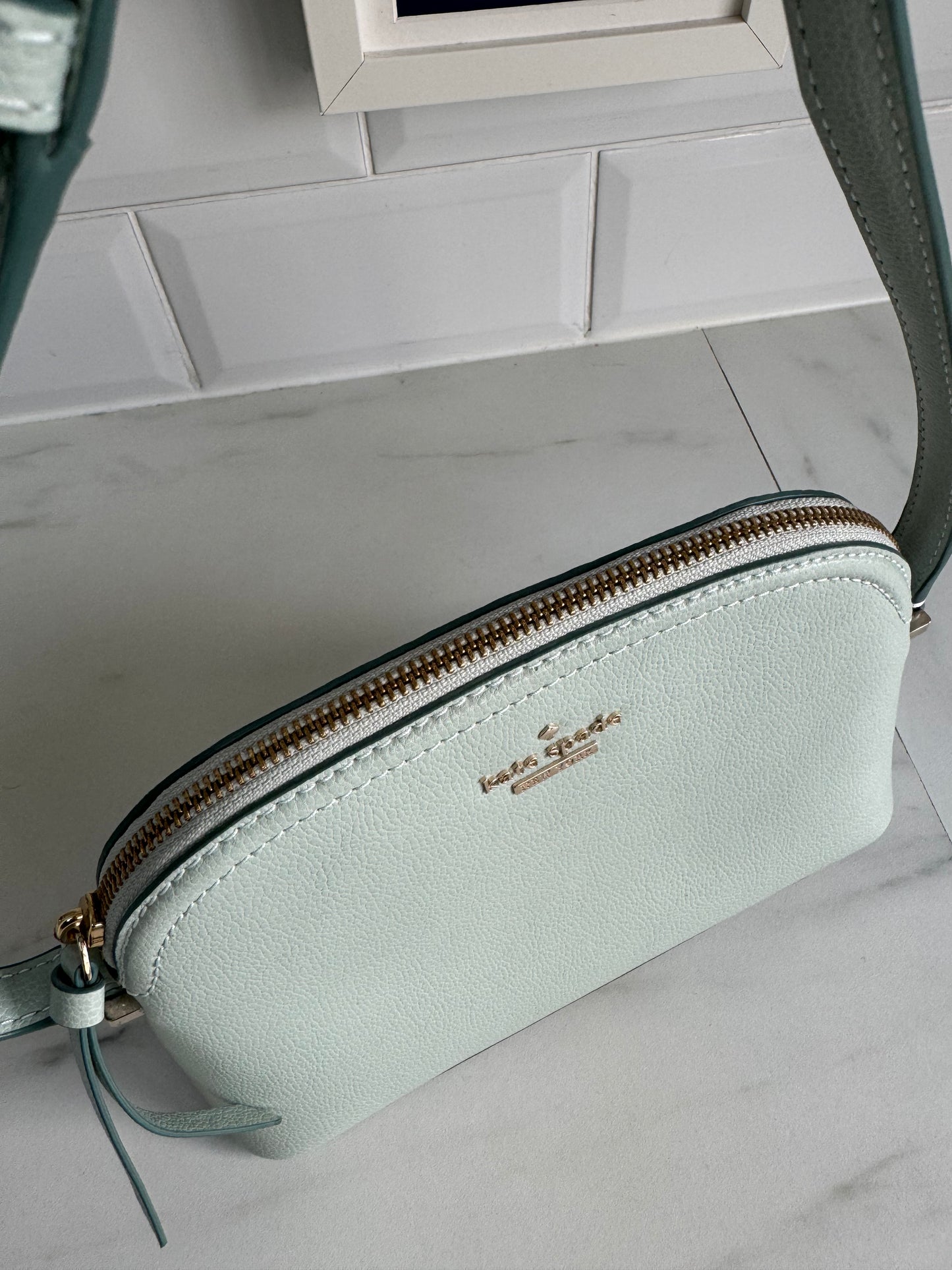 Kate Spade Perry Dome Cross Body bag - Mint Green