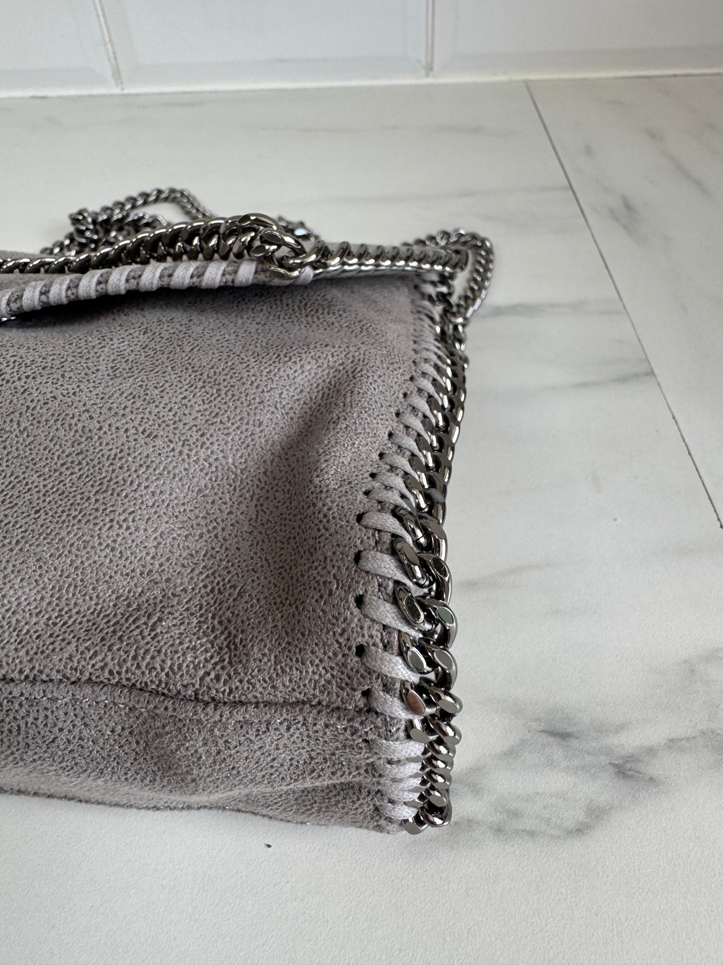 Stella McCartney Falabella Wallet Crossbody Bag - Grey