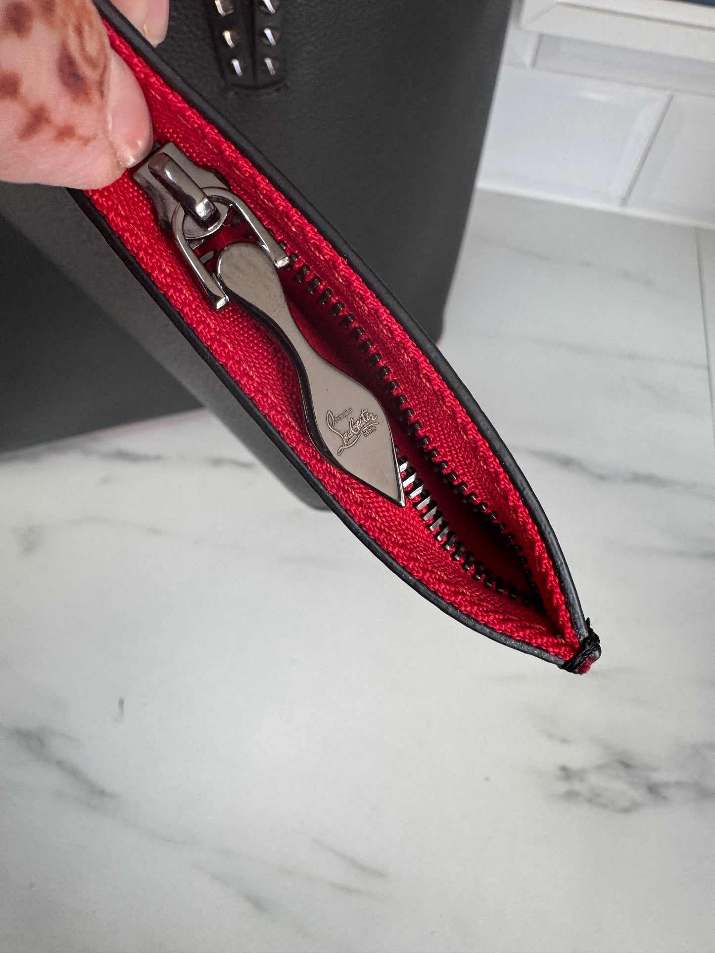 Christian Louboutin Cabata Tote - Black and Red