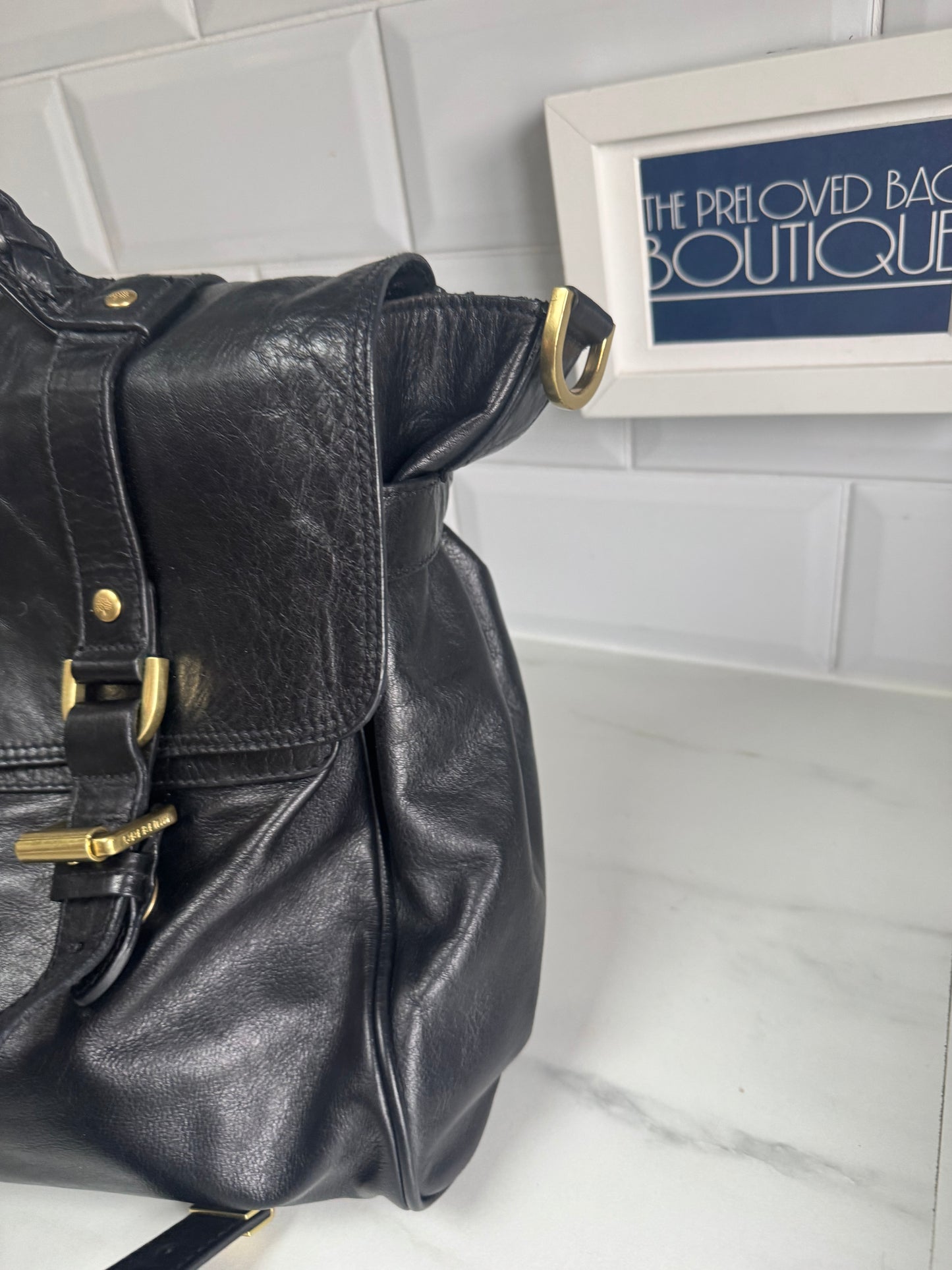 Mulberry Oversized Alexa - Black