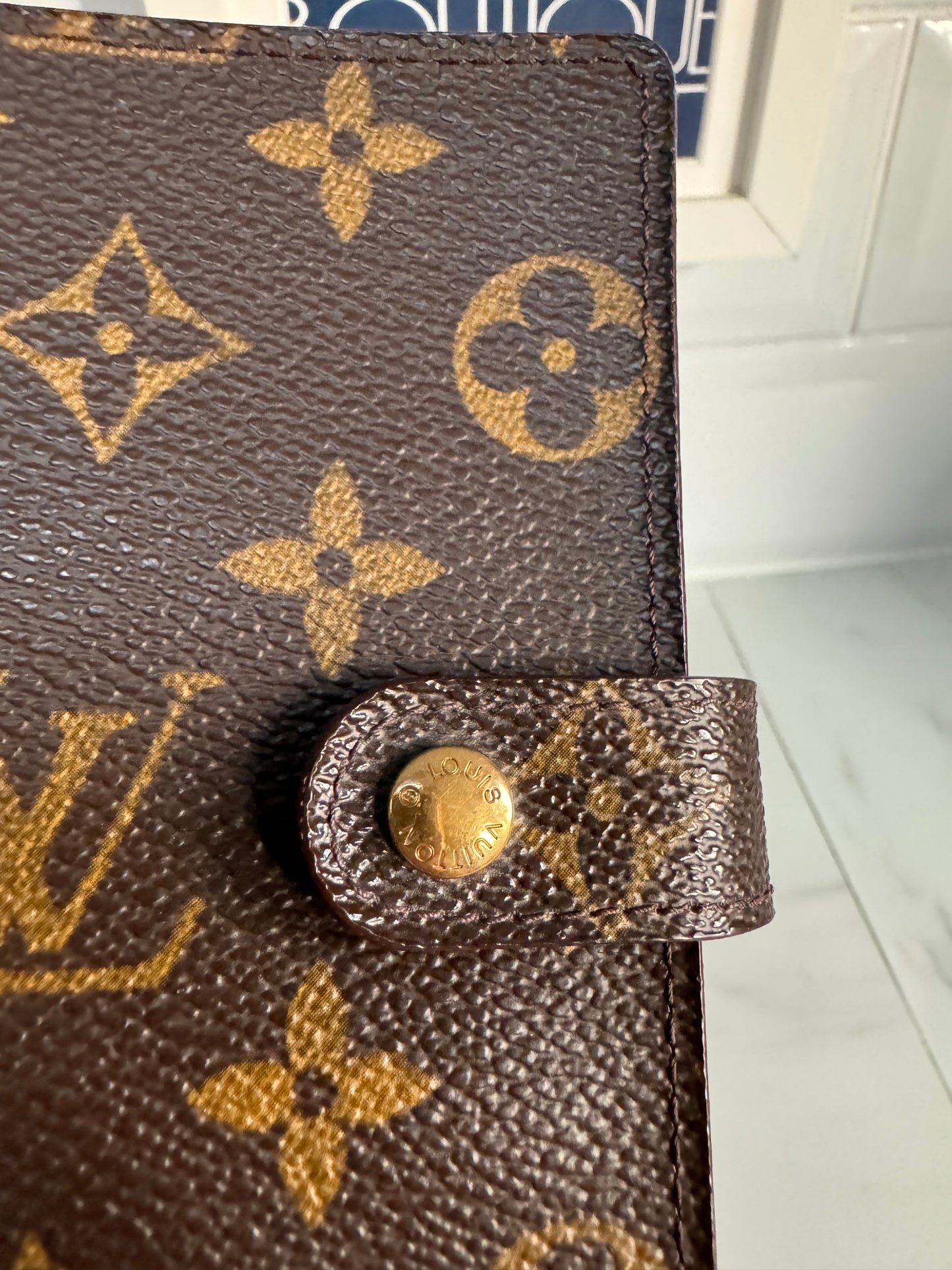 Louis Vuitton PM Ring Agenda  - Monogram