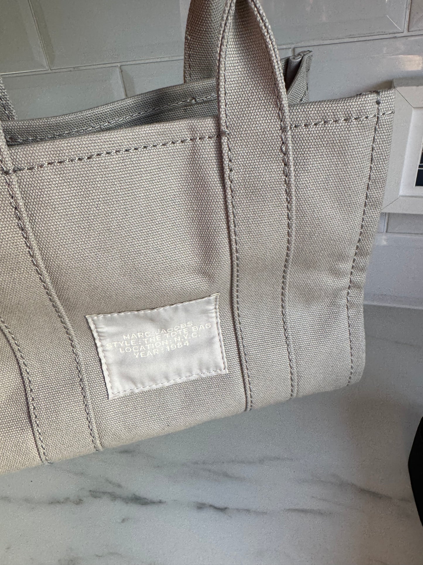 Marc jacobs “The Small” Tote Bag - Grey