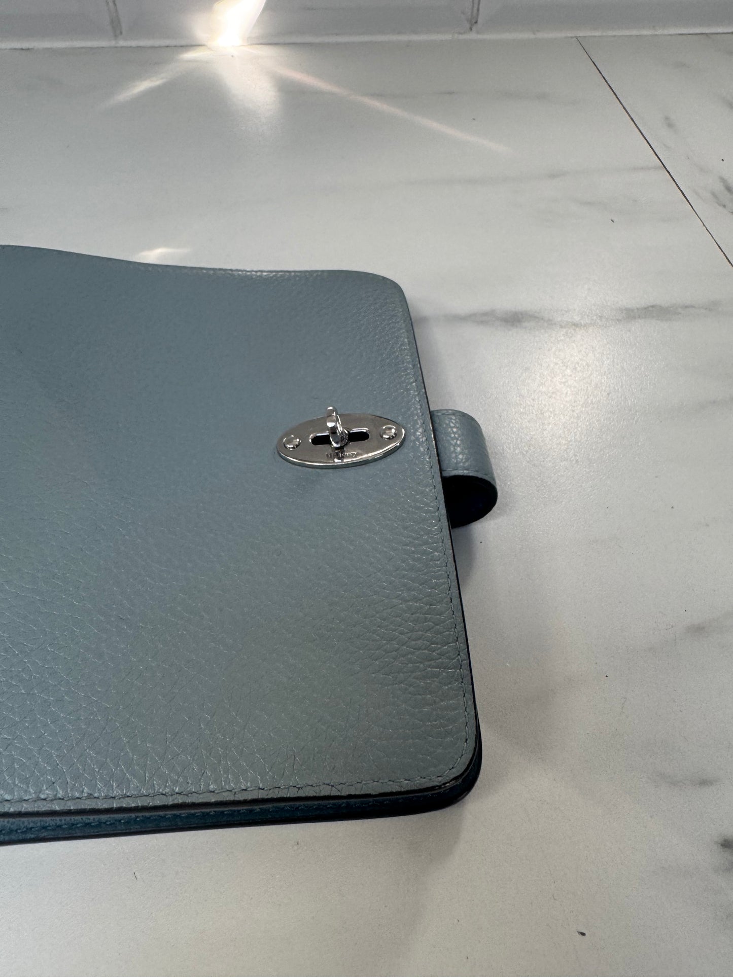 Mulberry Postmans Lock Pocketbook  - Cloud