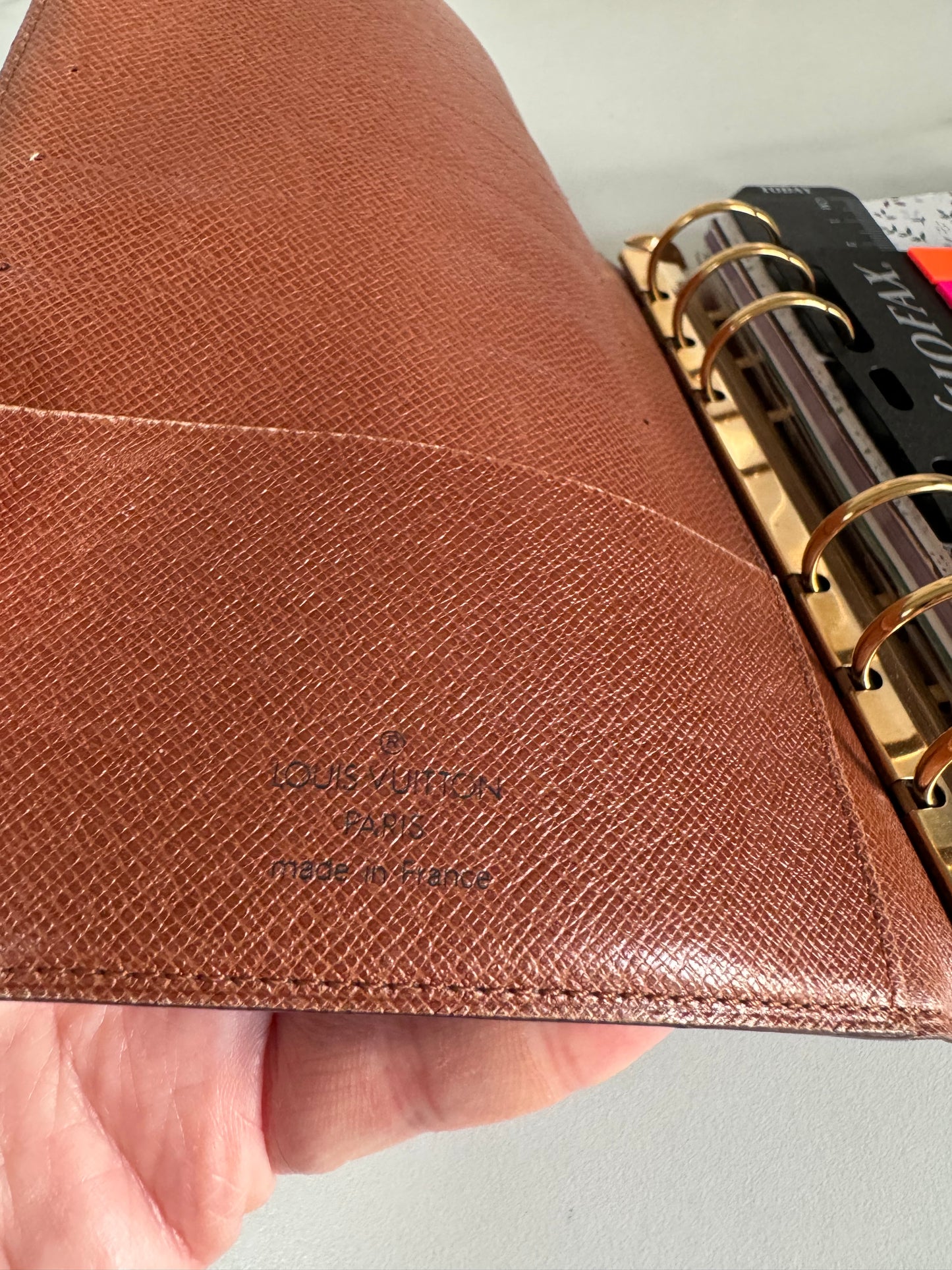 Louis Vuitton MM Ring Binder Agenda - Monogram