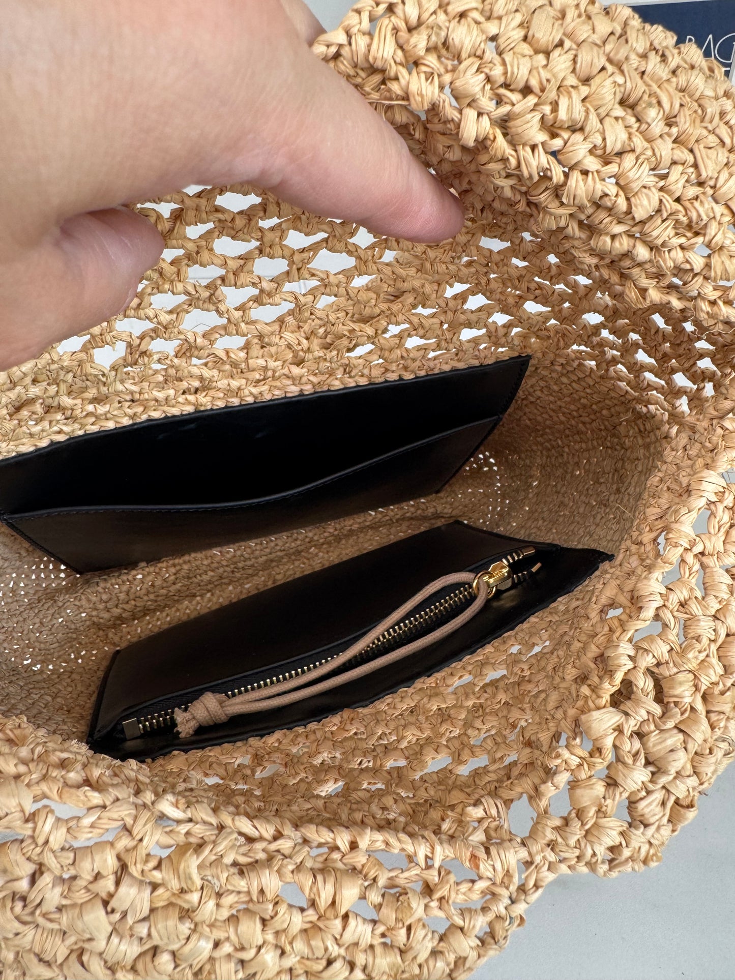 Stella McCartney Rafia Bag - Beige