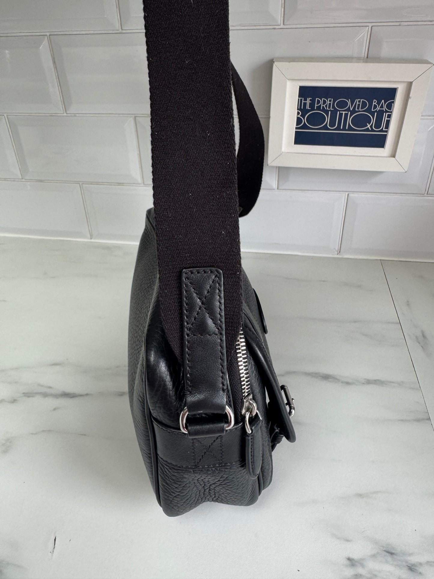 Mulberry Small Heritage Messenger - Black