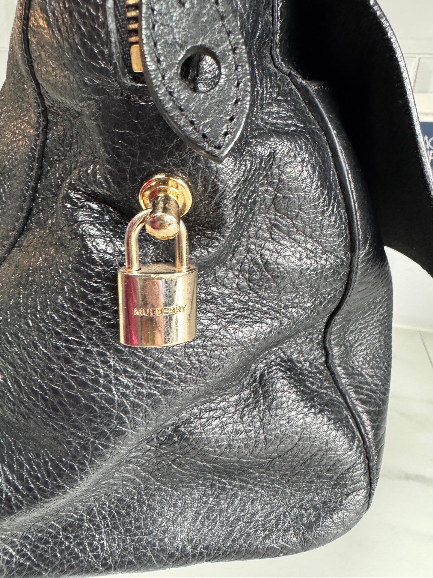 Mulberry Large Del Rey - Black