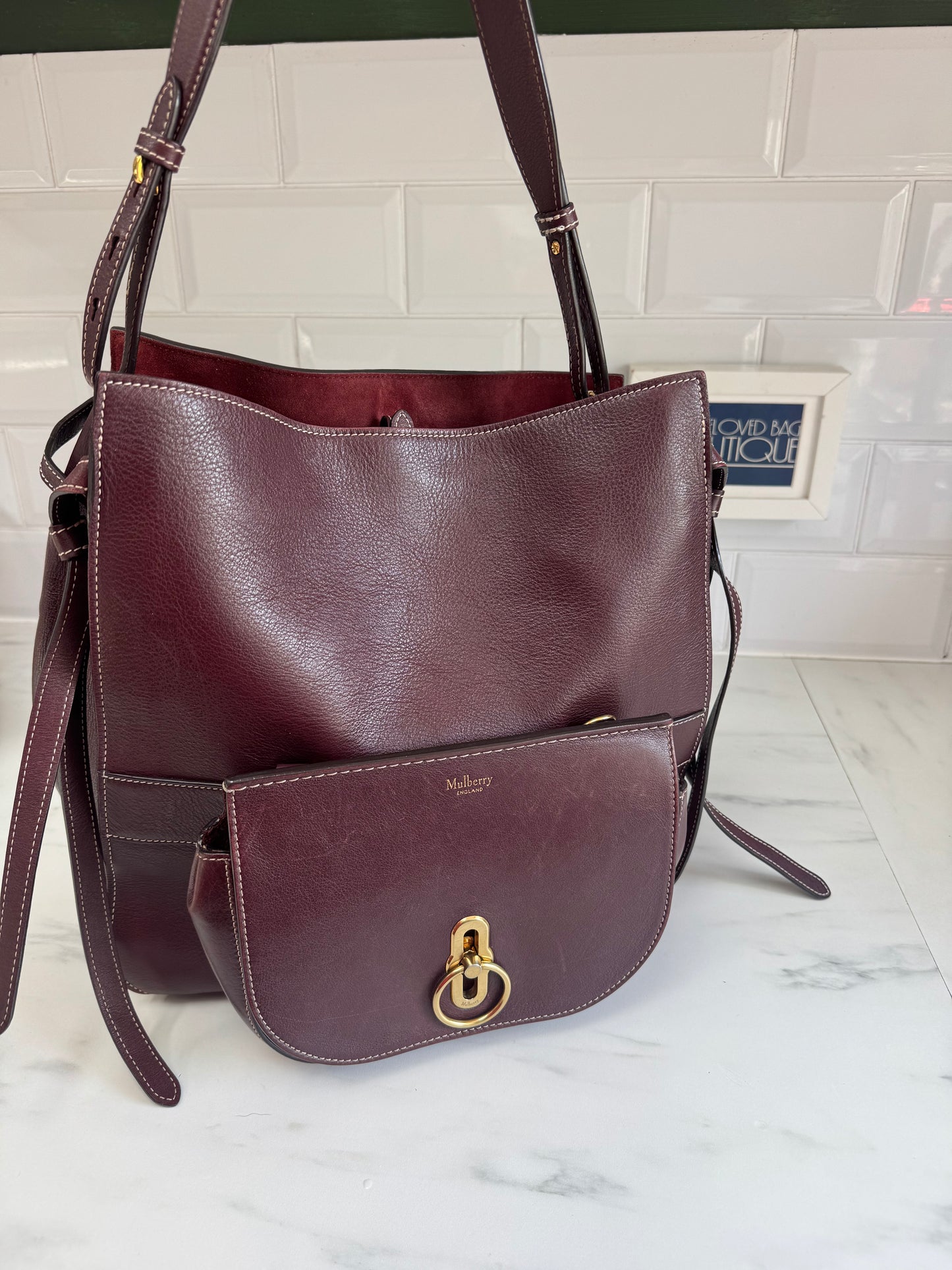 Mulberry Amberley Hoho - Oxblood